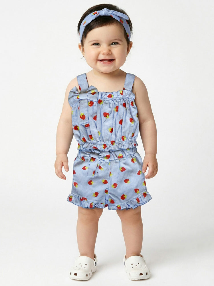 Βρεφικό σετ με κορδέλα | 49020