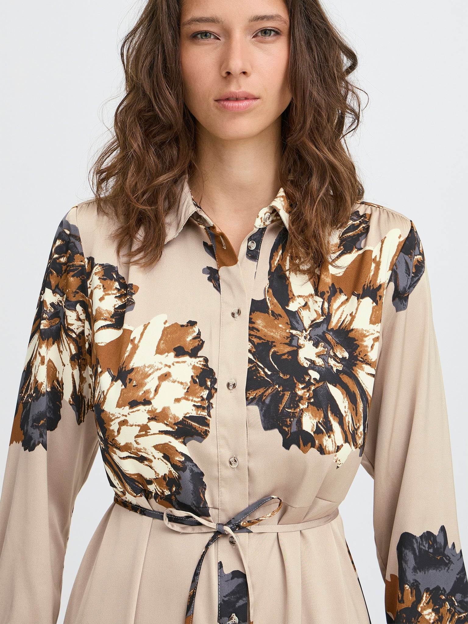 Γυναικείο φόρεμα φλοράλ BYJANNIKE SHIRT DRESS 20818137 | 20818137