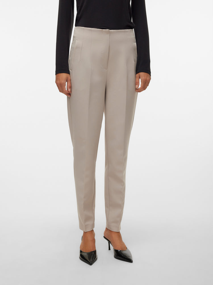 Γυναικείο παντελόνι VMLINA HW TAPERED PANT NOOS 10309140 | 10309140