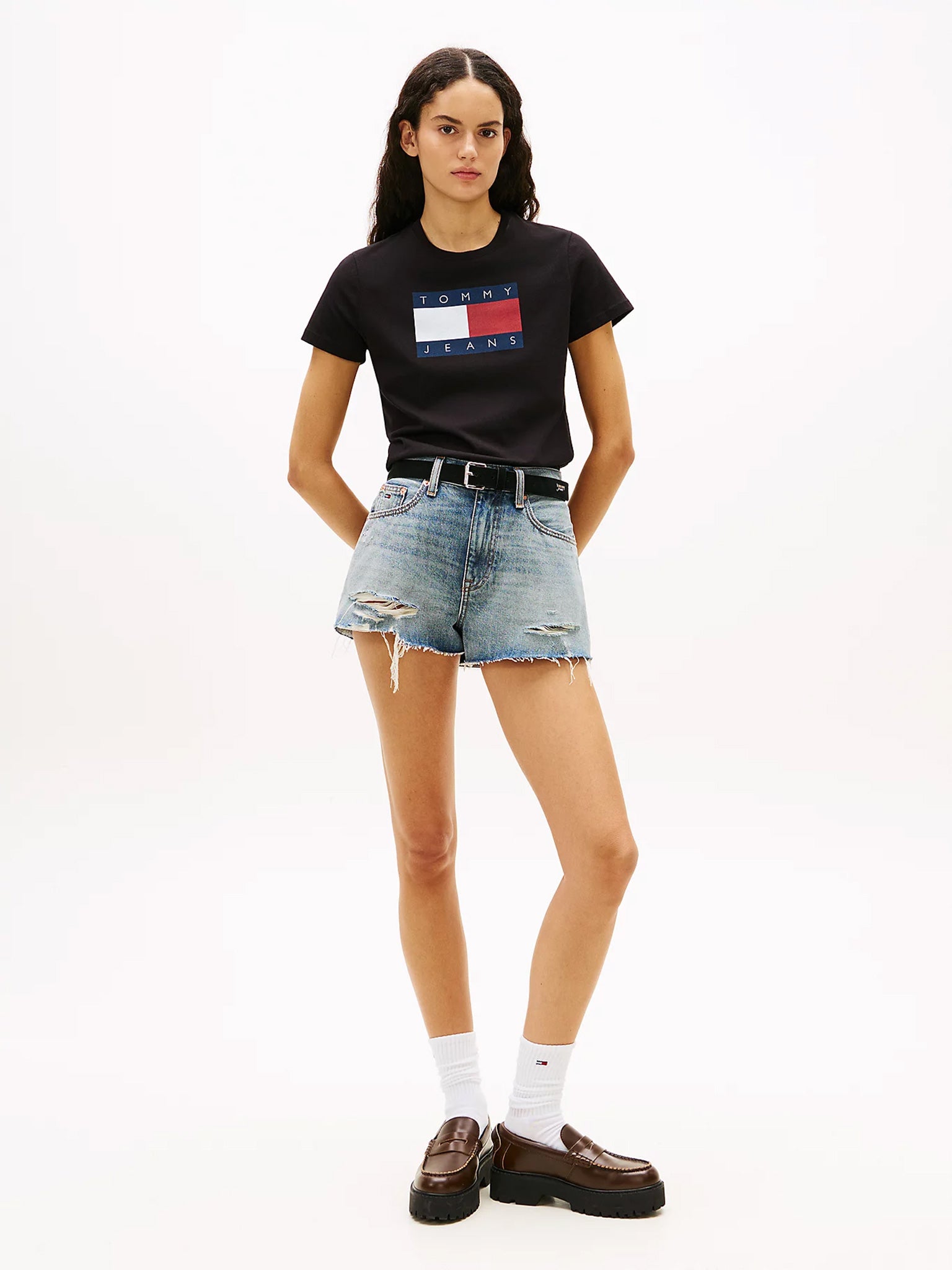 Γυναικείο t-shirt TJW REG TJ FLAG SS TEE DW0DW22562BDS | DW0DW22562BDS