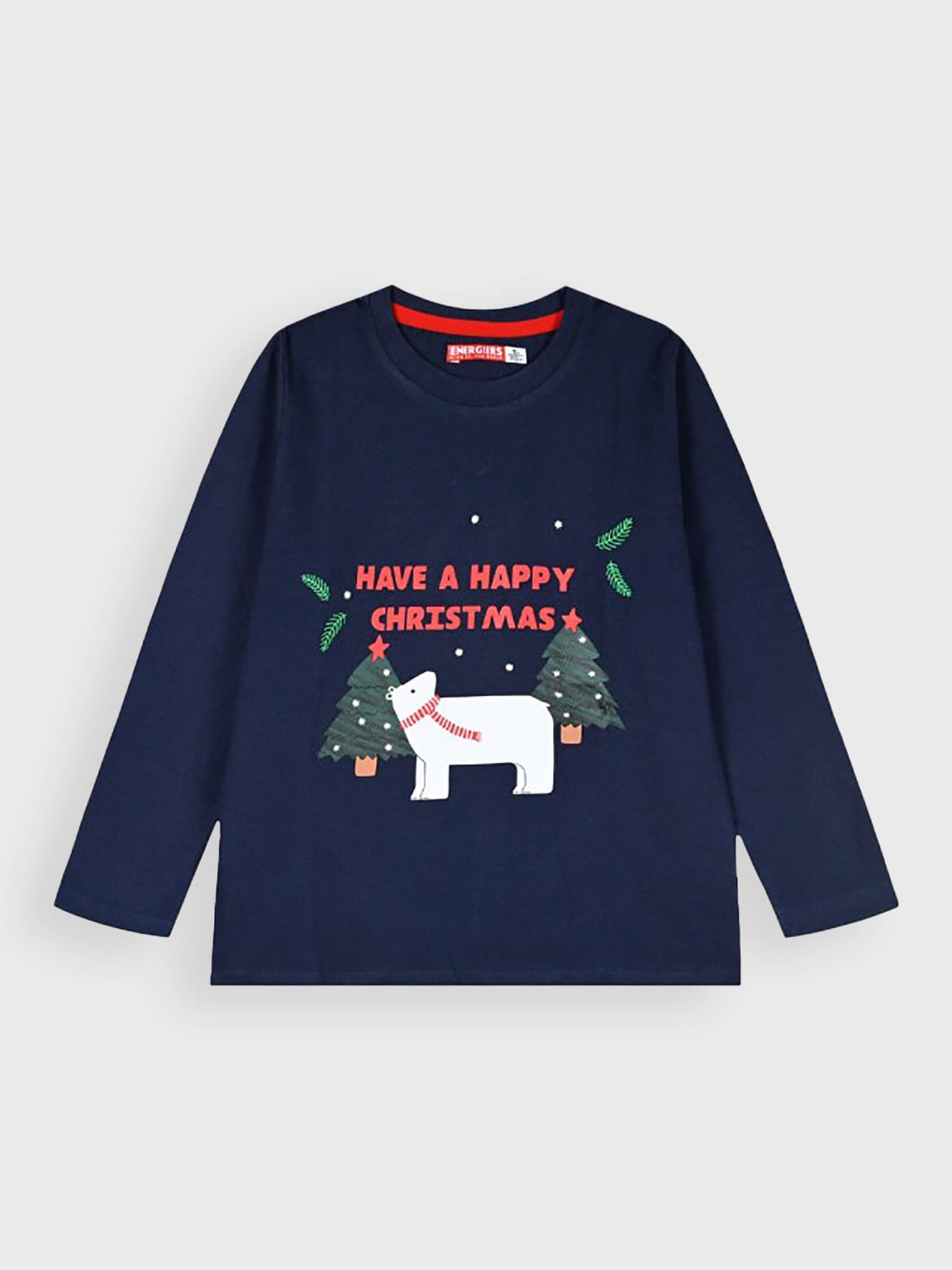 Παιδική μπλούζα μακό Christmas | 12-124181-5