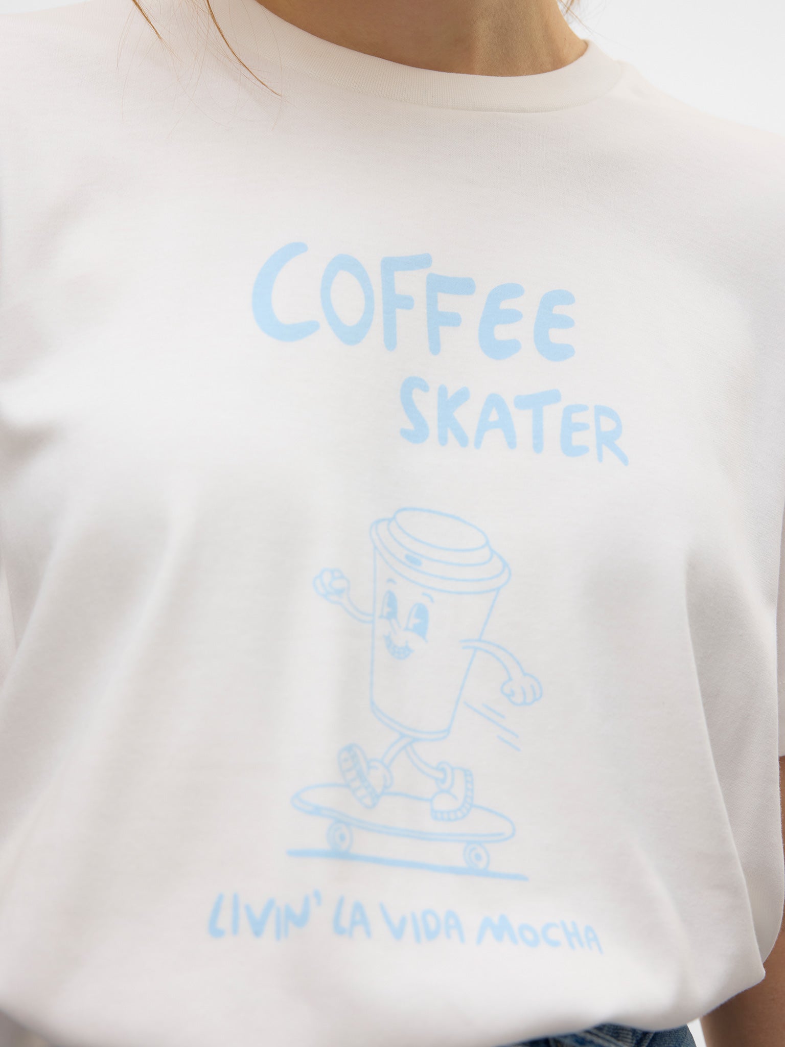 Γυναικείο t-shirt Coffee skater VMSONYA METTE SS TOP BOX JRS 10325317 | 10325317