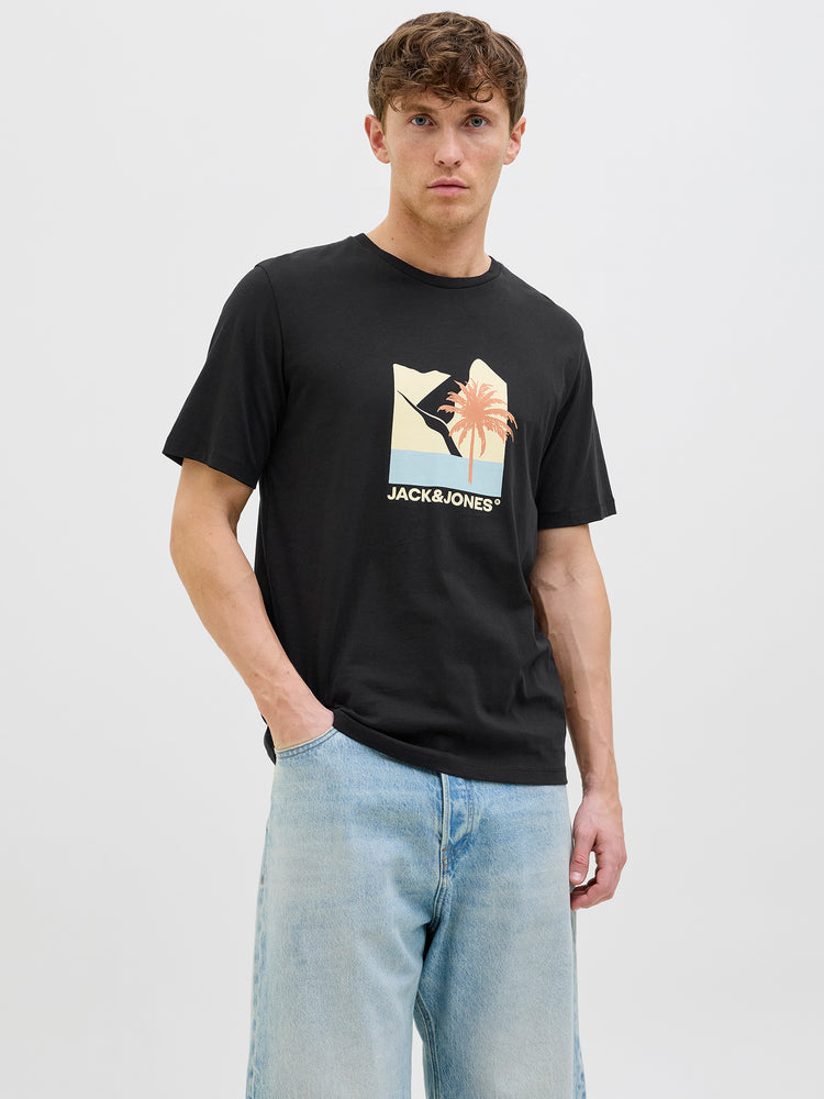 Ανδρικό t-shirt JJBARBADOS TEE SS CREW NECK 12269416 | 12269416