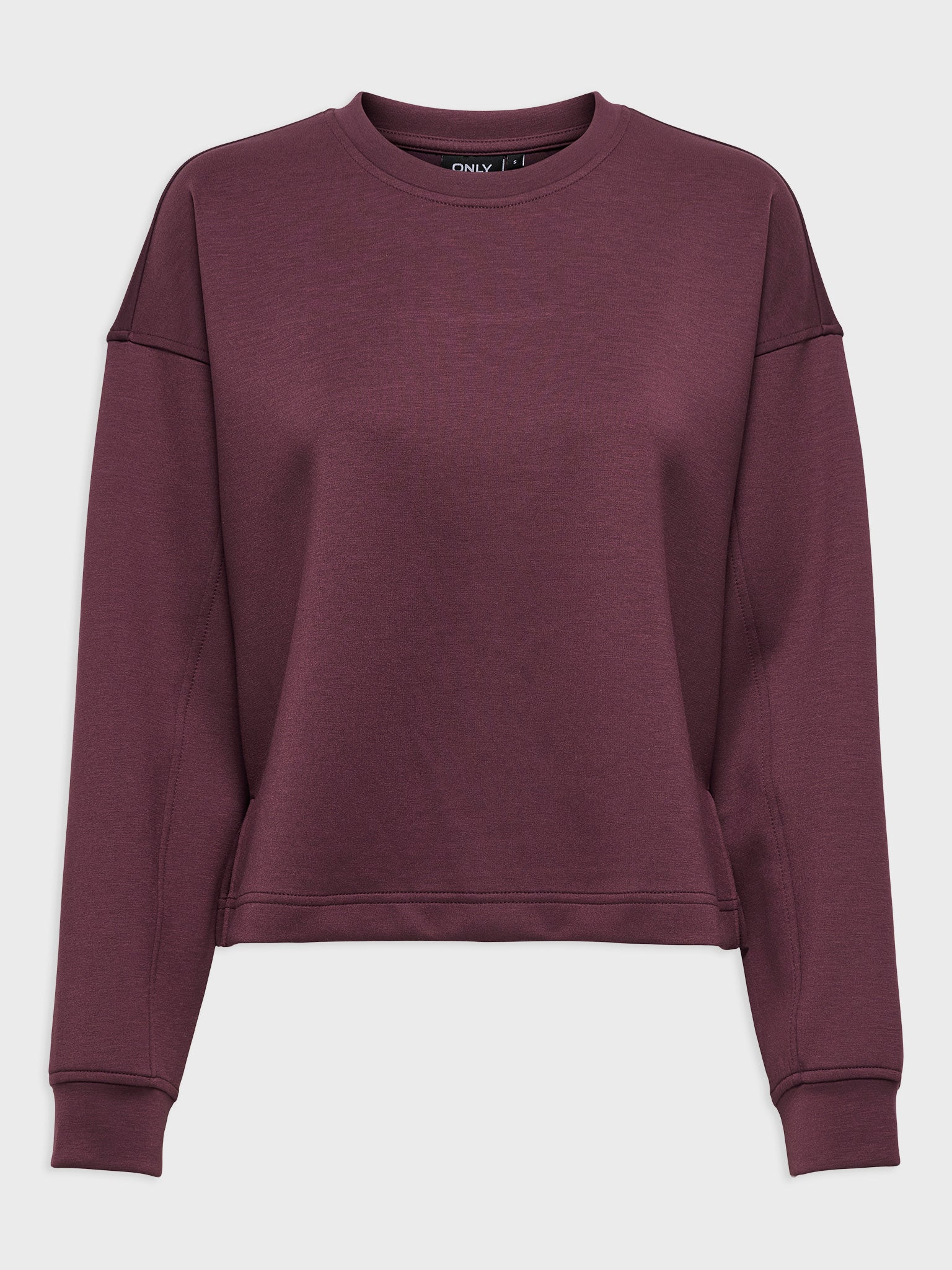 Γυναικεία μπλούζα φούτερ ONLALINA LIFE SLIT ROUNDNECK 15364555 | 15364555