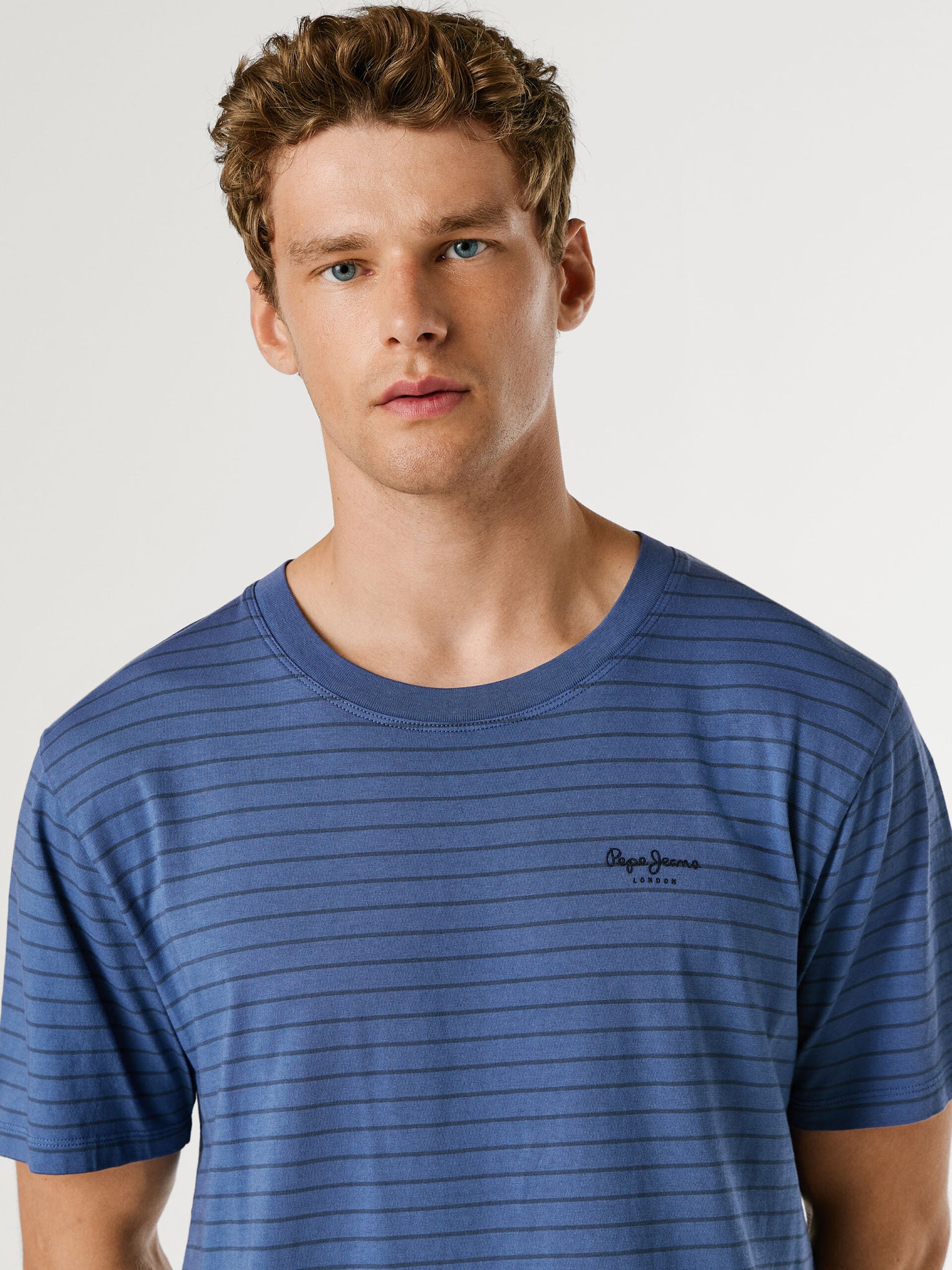 Ανδρικό t-shirt με ρίγα PM5010310576 | PM5010310576