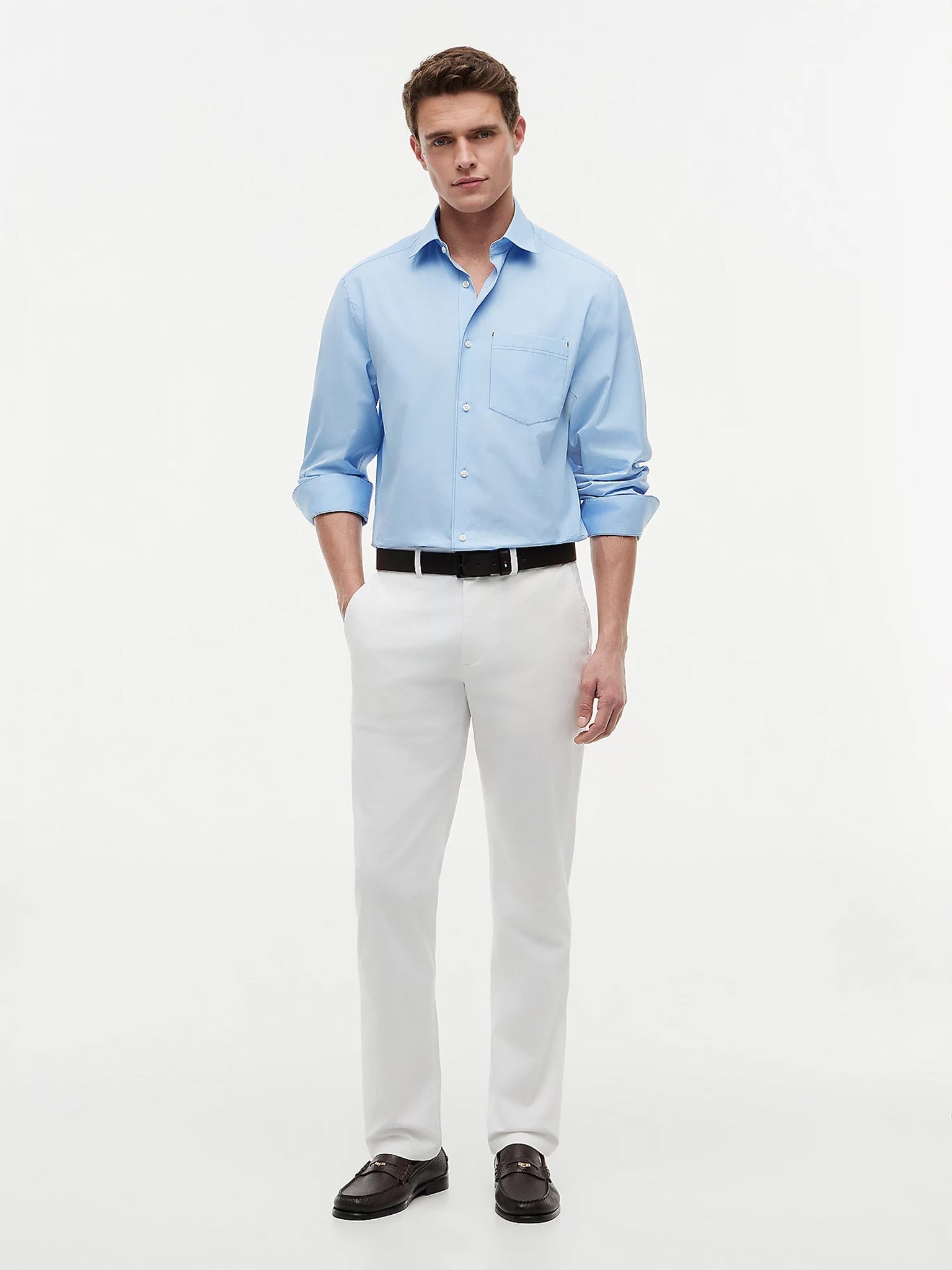 Ανδρικό παντελόνι chinos CORE DENTON ESSENTIAL TWILL MW0MW40262YCF | MW0MW40262YCF