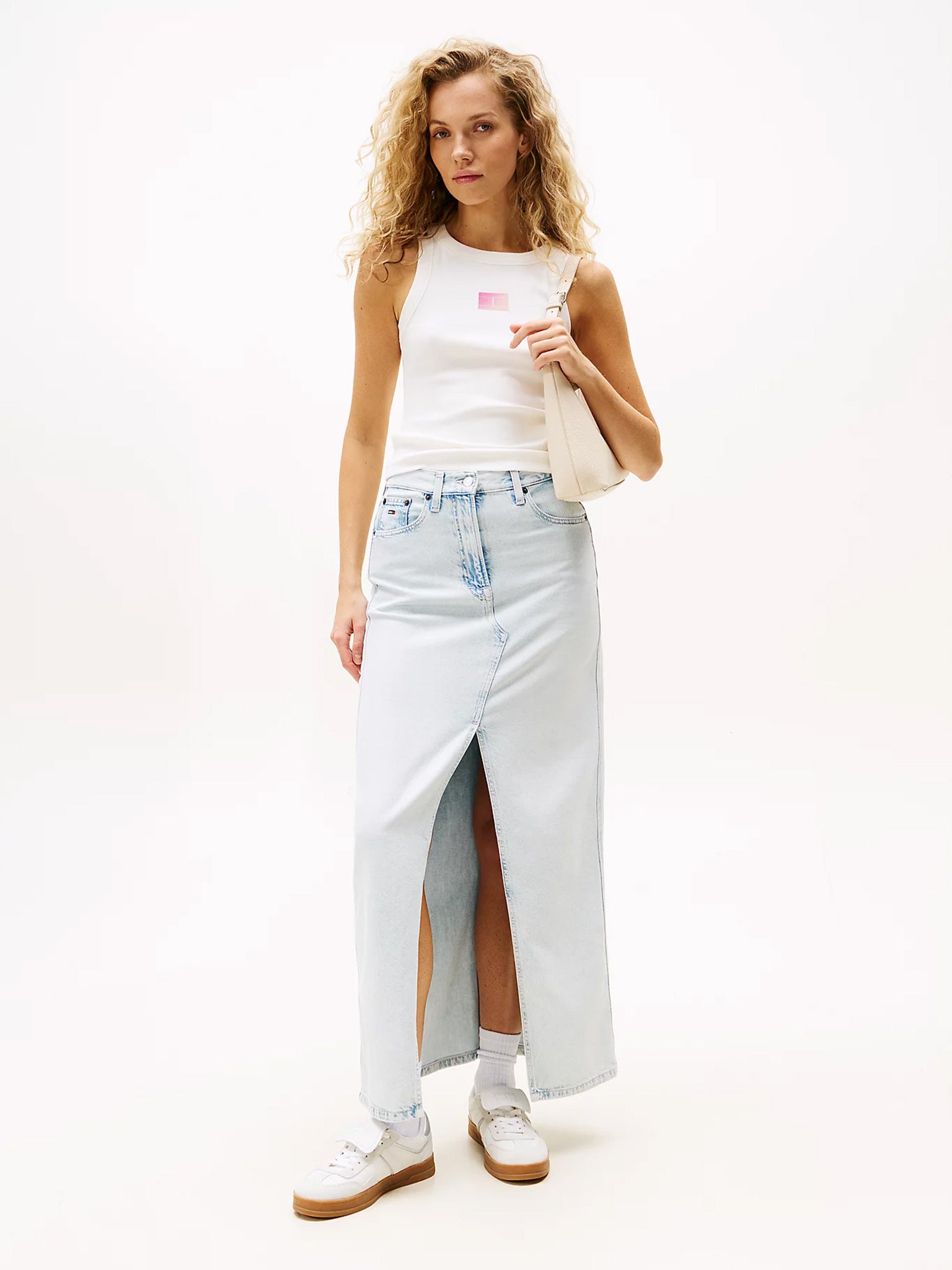 Γυναικεία μπλούζα ριπ TJW SLIM GRADIENT FLAG TANK DW0DW20920YBL | DW0DW20920YBL