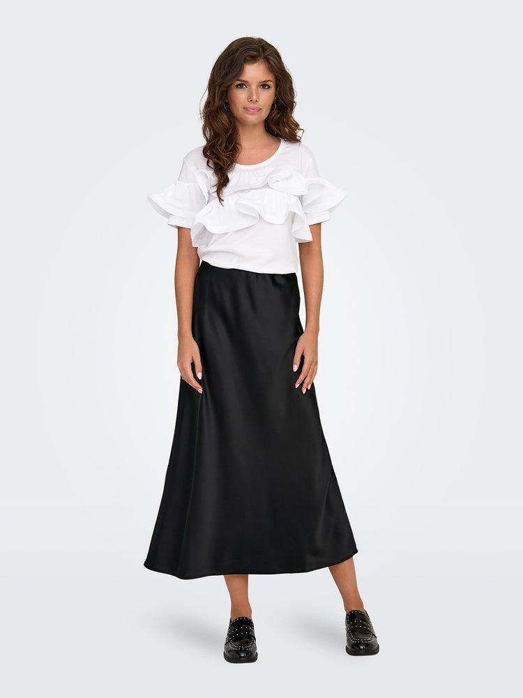 Γυναικεία φούστα σατέν ONLELMA MIDI SKIRT PTM 15332160 | 15332160