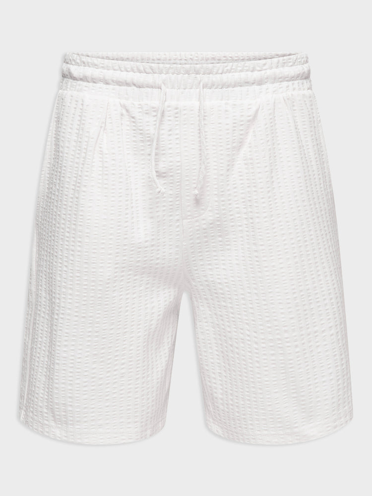 Ανδρική βερμούδα ONSAUSTIN WIDE SEERSUCKER S SHORTS 22038192 | 22038192