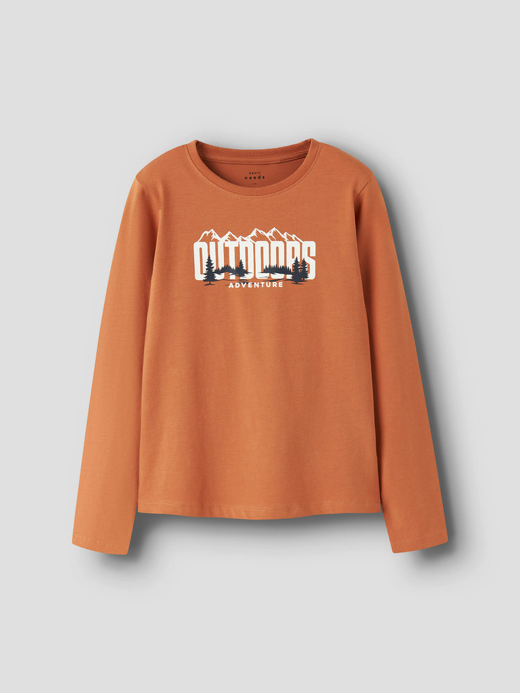 Εφηβική μπλούζα μακό outdoors NKMVUX LS TOP 13224969 | 13224969