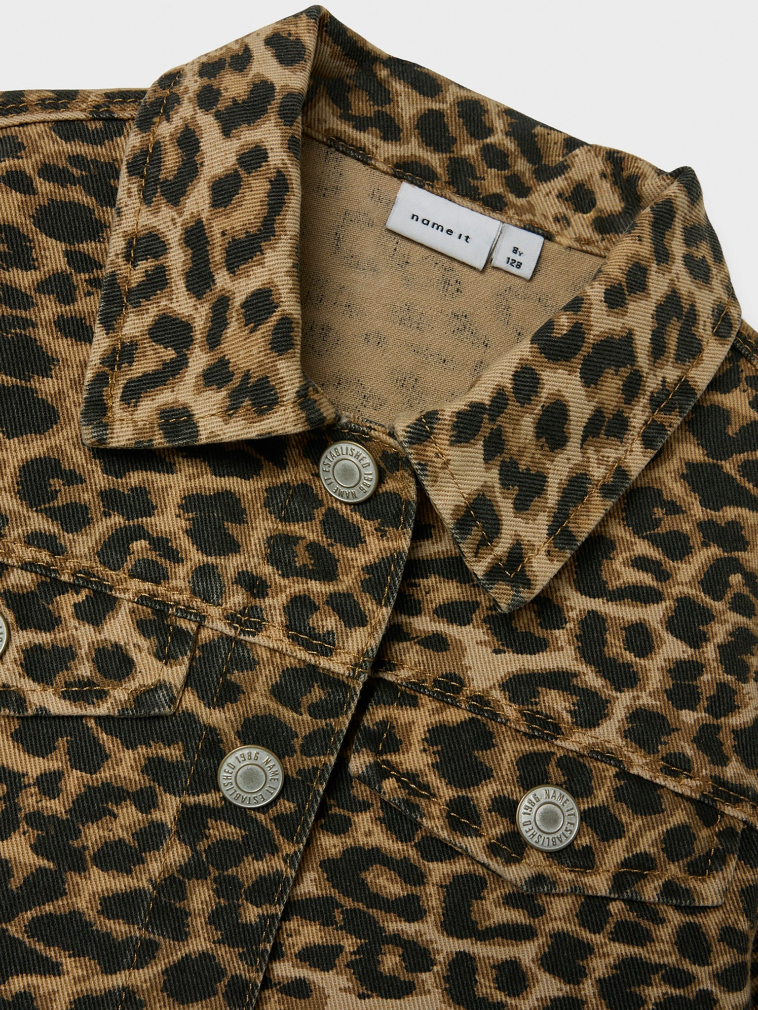 Εφηβικό τζάκετ animal NKFOLIVIA TWI JACKET 4444-TD 13241503 | 13241503