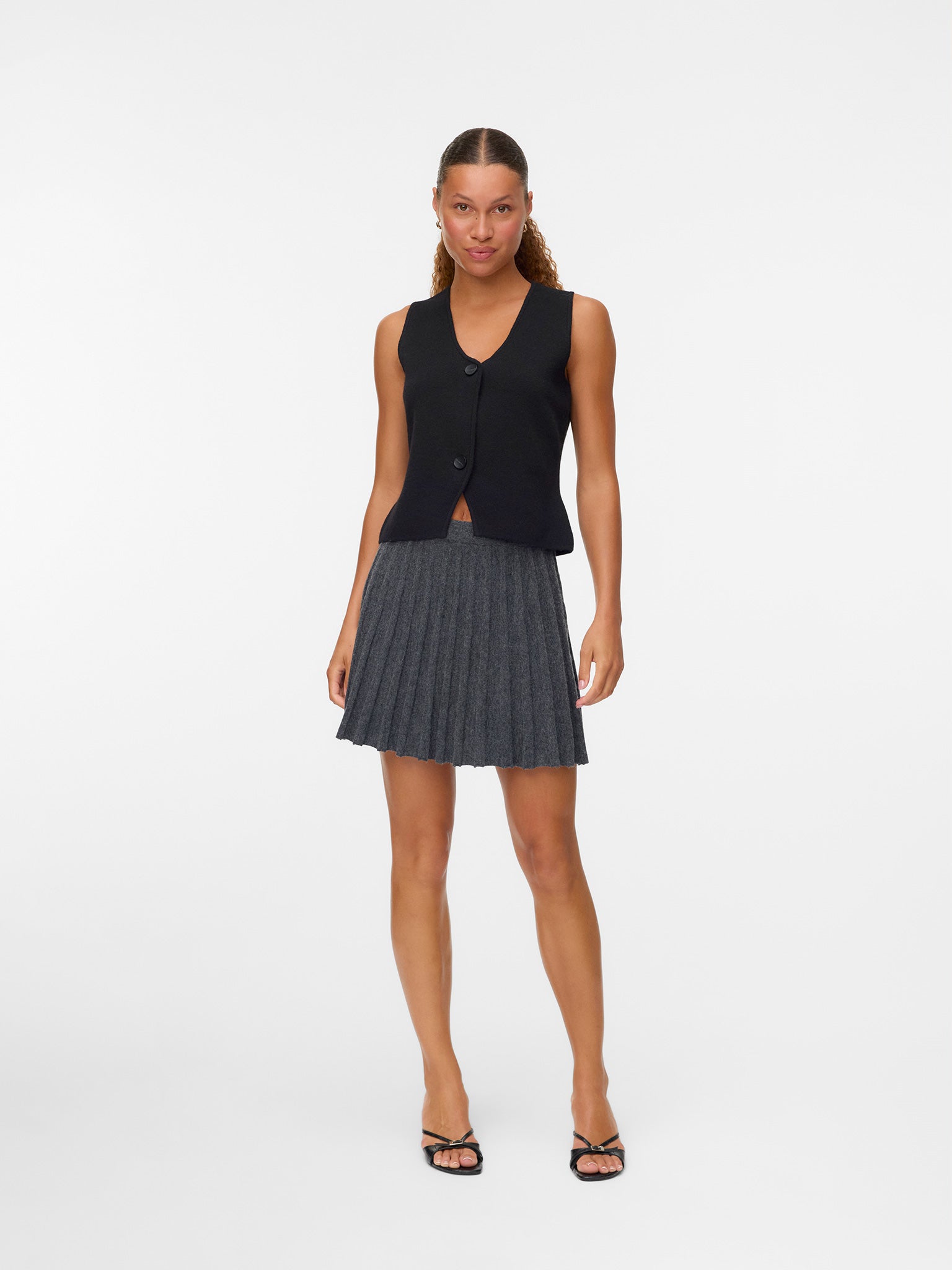 Γυναικεία φούστα πλεκτή VMMARINA NW SKATERSKIRT 10331534 | 10331534
