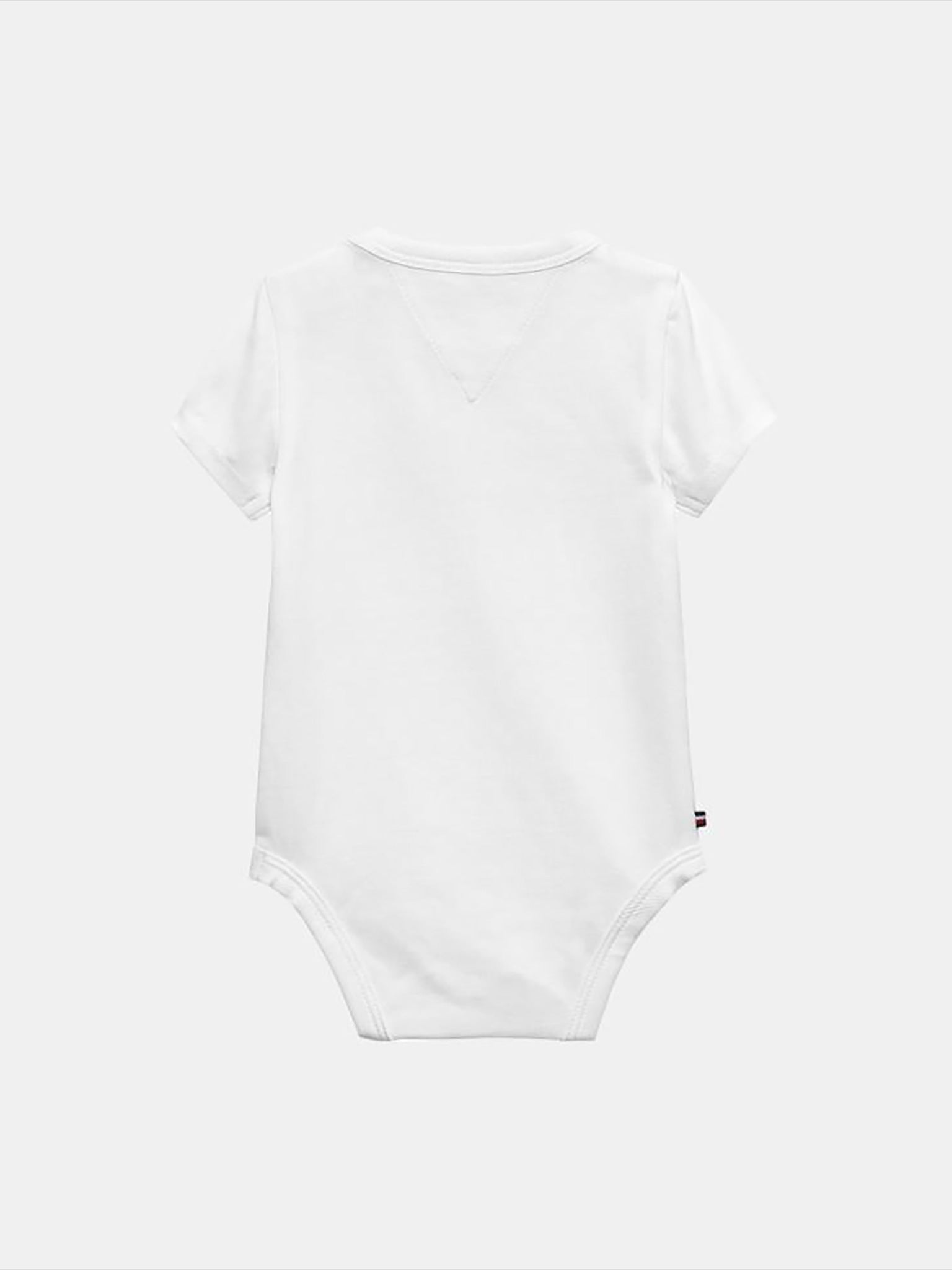 Βρεφικό κορμάκι μακό TOMMY OUTLINE BODY S/S KN0KN02369YBR | KN0KN02369YBR