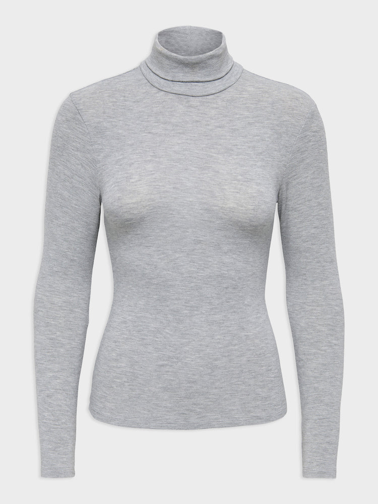 Γυναικεία μπλούζα ζιβάγκο ONLGLAMOUR L/S ROLL-NECK TOP JRS NOOS 15380914 | 15380914