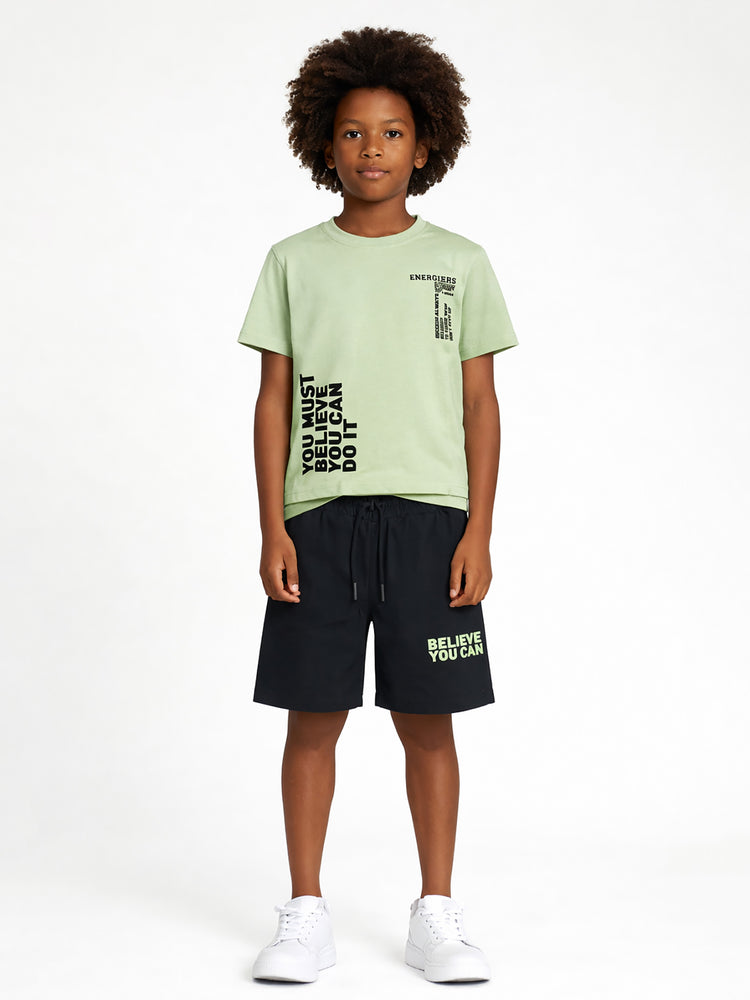 Εφηβικό σύνολο με βερμούδα | 13-226081-0