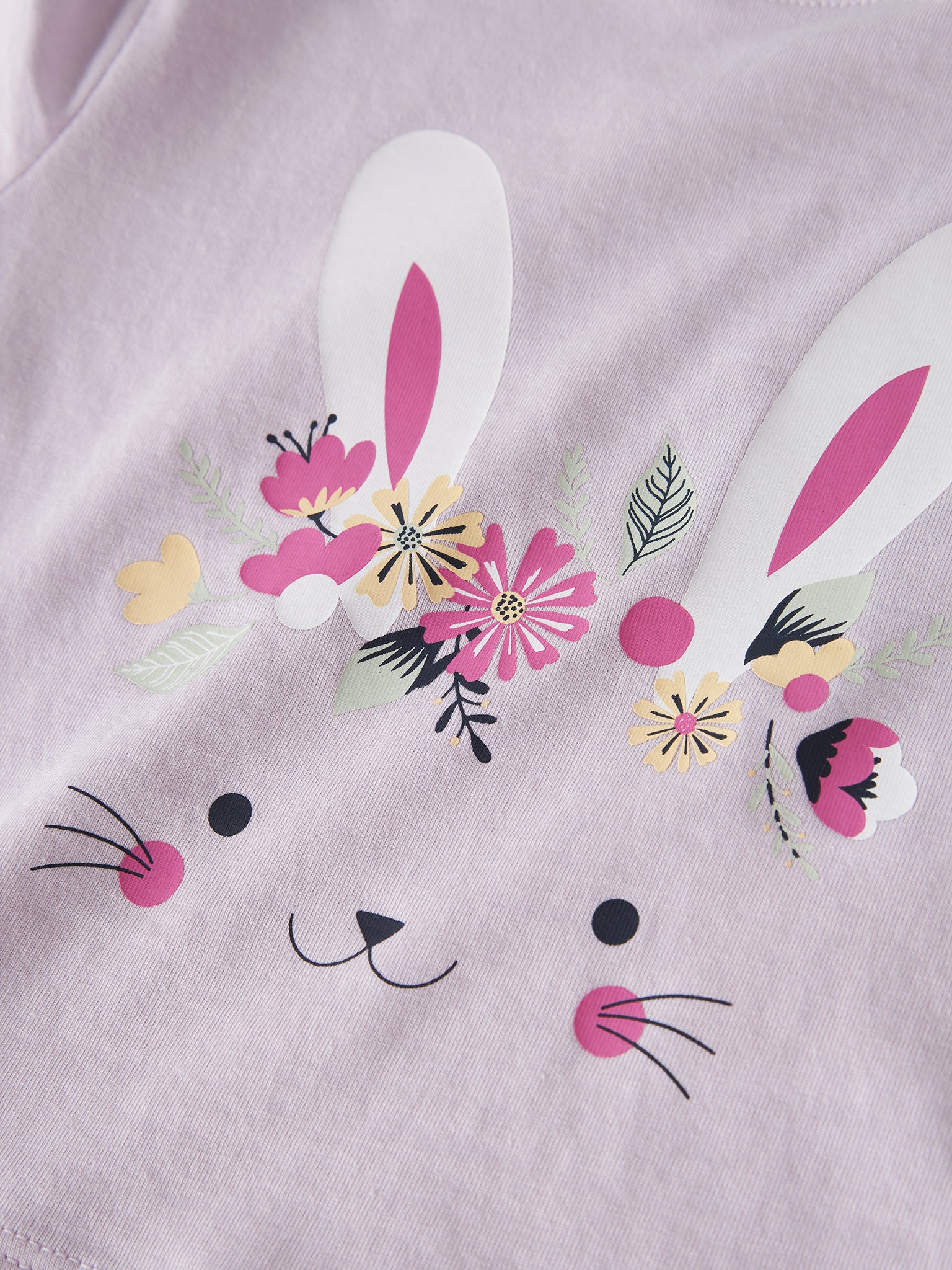 Παιδική μπλούζα Bunny NMFVILINSE SS NREG SHORT TOP 13228157 | 13228157