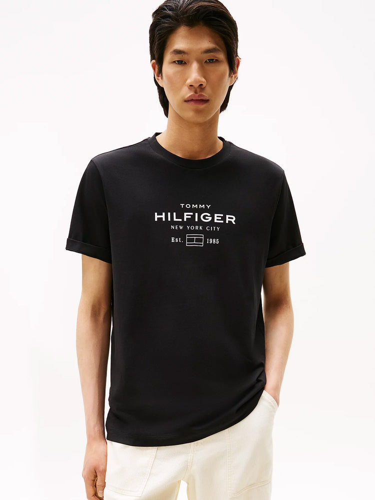 Ανδρικό t-shirt HILFIGER STACK GRAPHIC TEE MW0MW40002BDS | MW0MW40002BDS