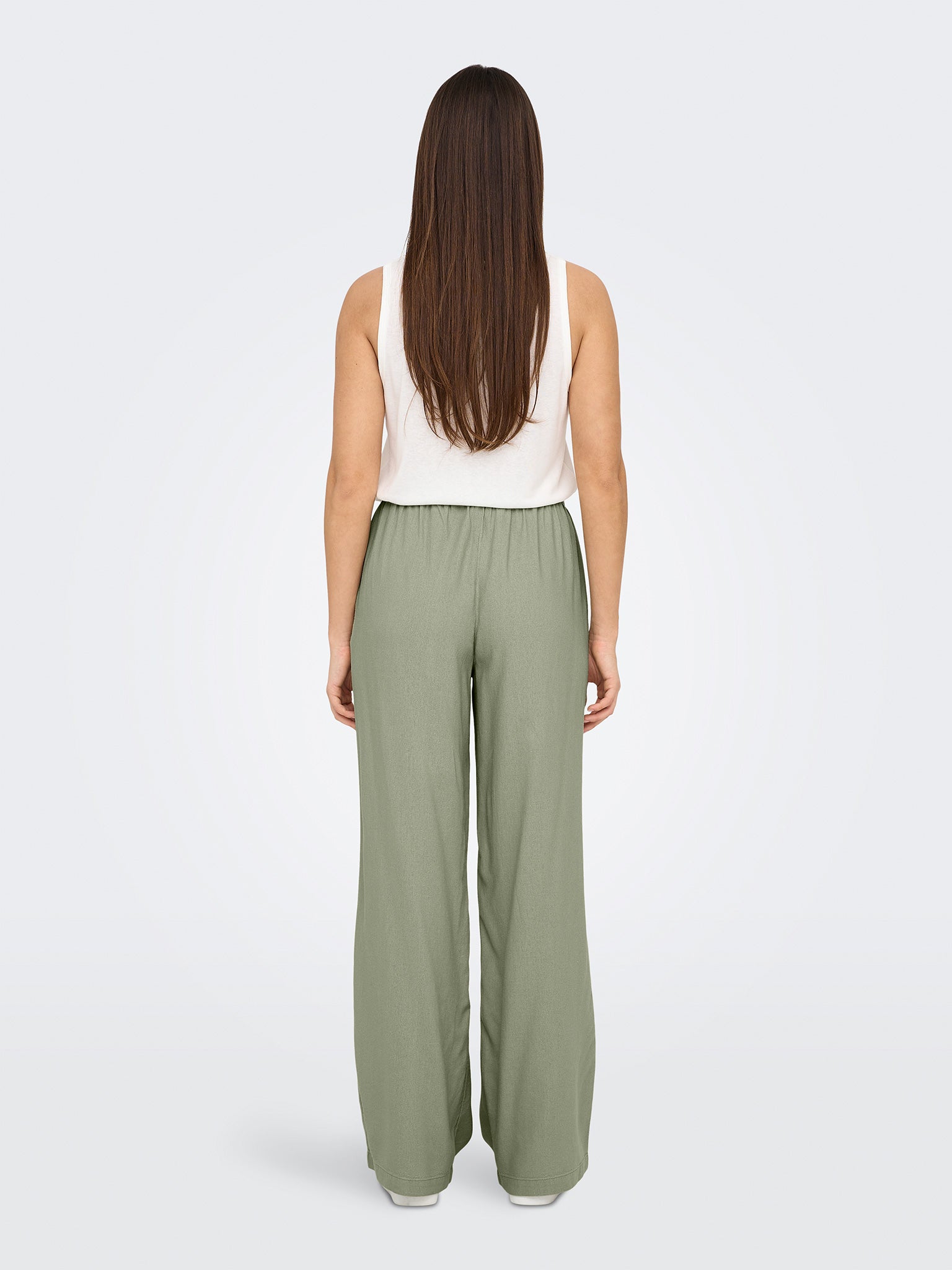 Γυναικεία παντελόνα ONLCARO MW LINEN BL PULL-UP PANT CC PNT 15291807 | 15291807