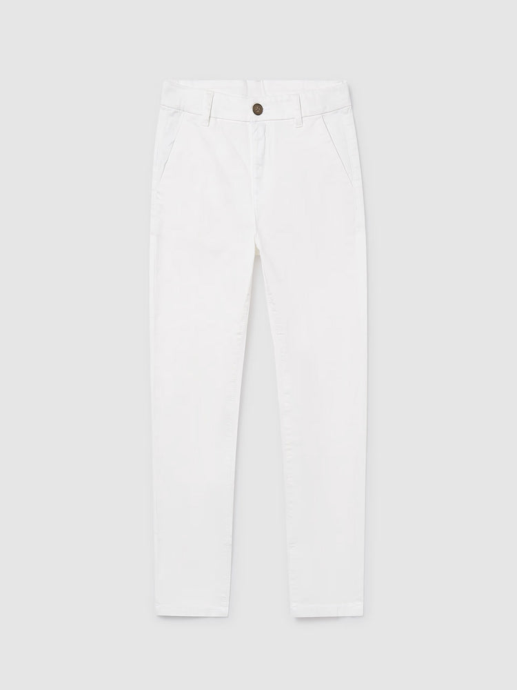 Εφηβικό παντελόνι chino basic | 26-00530-030