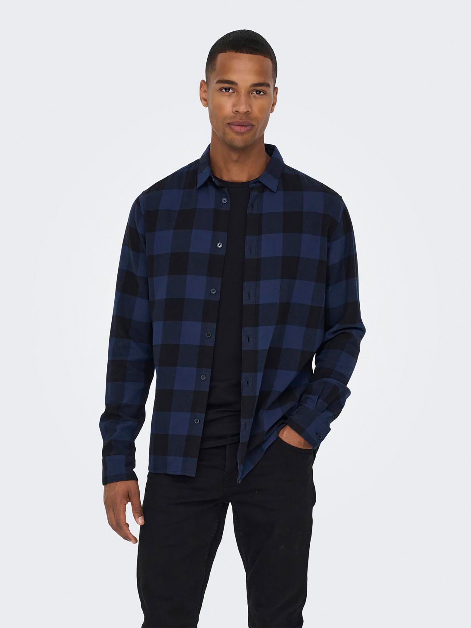 Ανδρικό πουκάμισο ONSGUDMUND LS CHECKED SHIRT NOOS 22007112 | 22007112