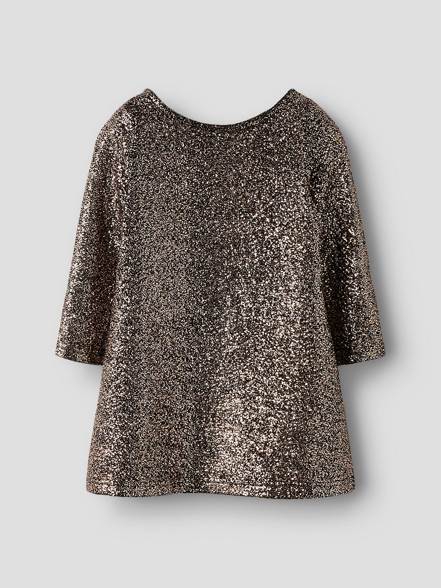 Παιδικό φόρεμα μεταλιζέ NMFDITSA LS DRESS 13256133 | 13256133