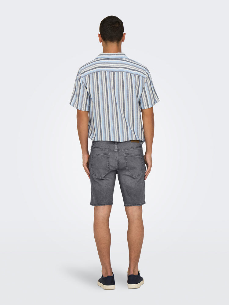 Ανδρική βερμούδα τζιν ONSWEFT BOX PIM DNM SHORTS 22032927 | 22032927