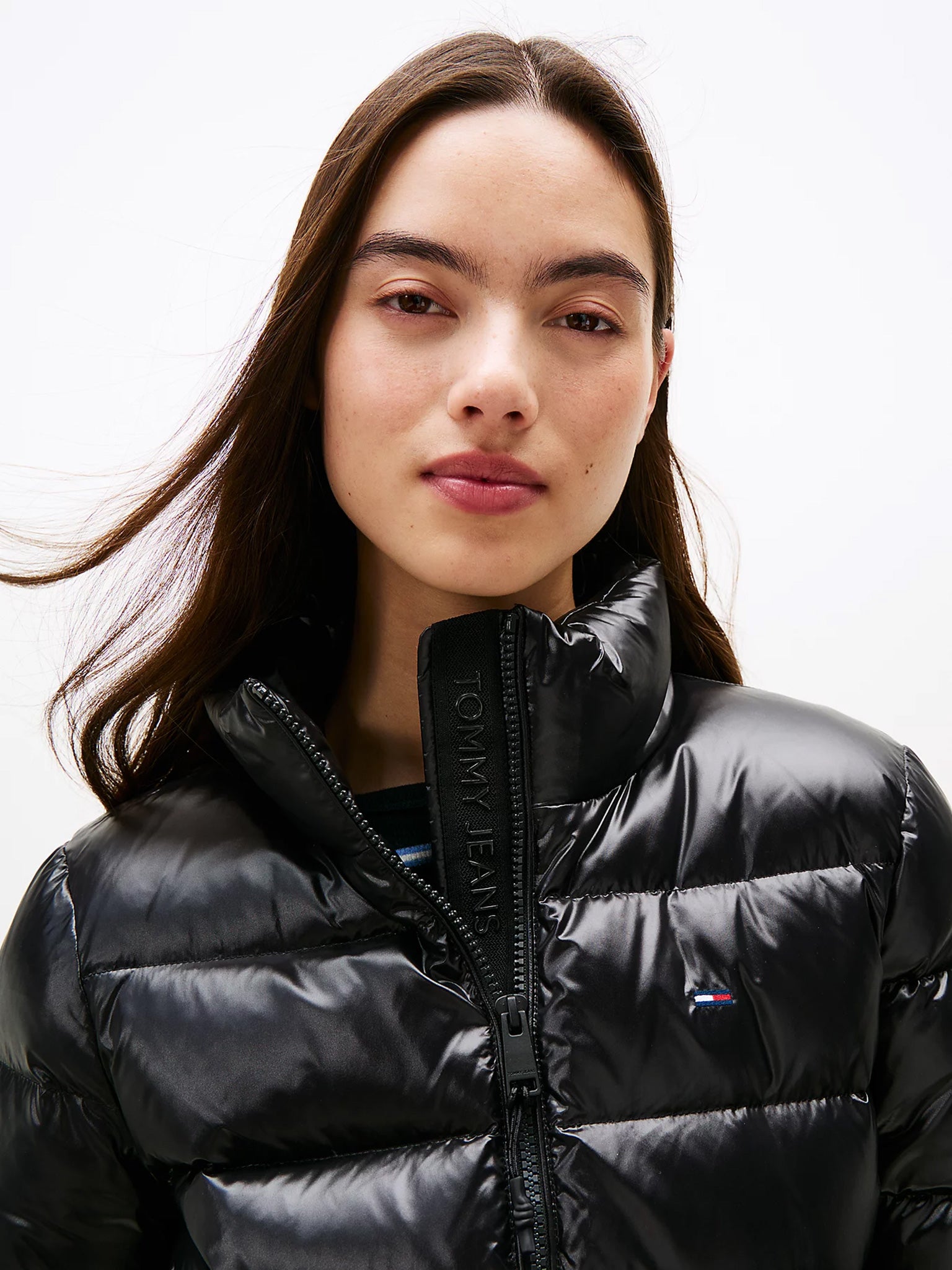 Γυναικείο μπουφάν TJW SLIM ZIP PRINT DOWN JACKET DW0DW21618BDS | DW0DW21618BDS