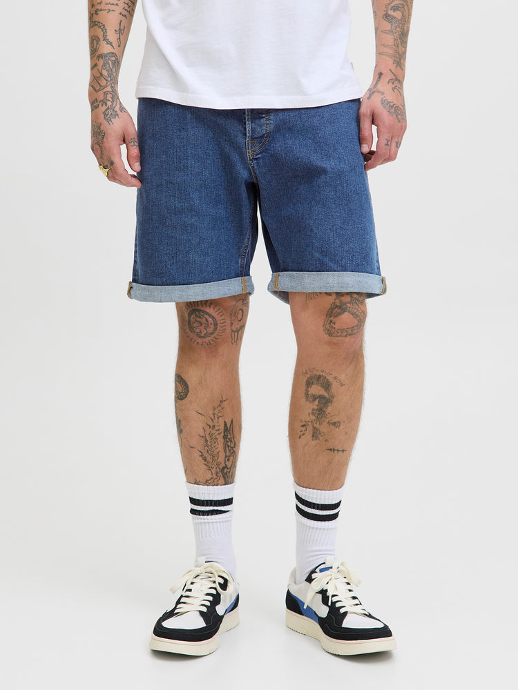 Ανδρική βερμούδα τζιν JJIRICK JJBASIC SHORTS AT 12269499 | 12269499