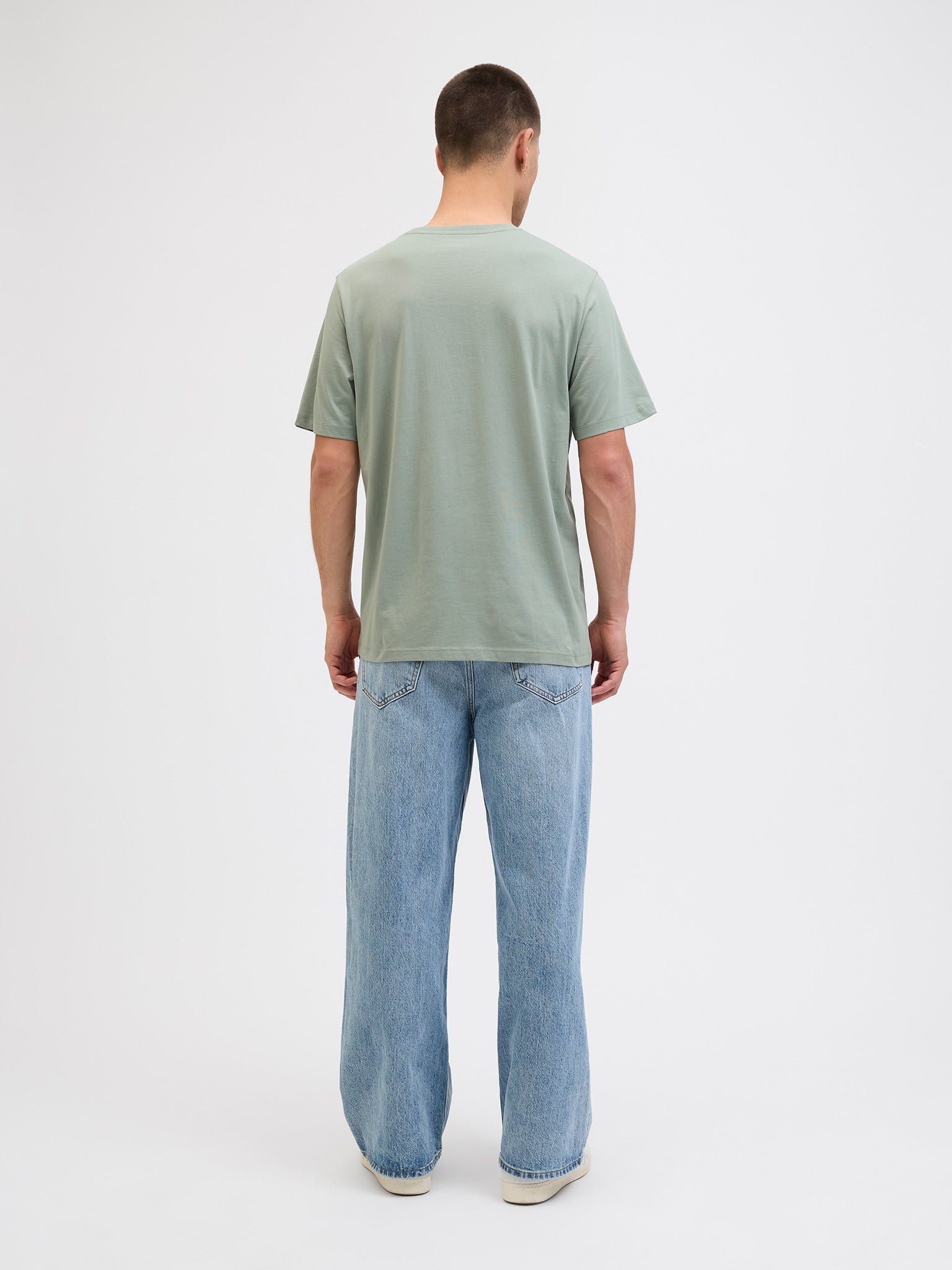 Ανδρικό t-shirt JJGEPLAS TEE SS CREW NECK LN 12278523 | 12278523