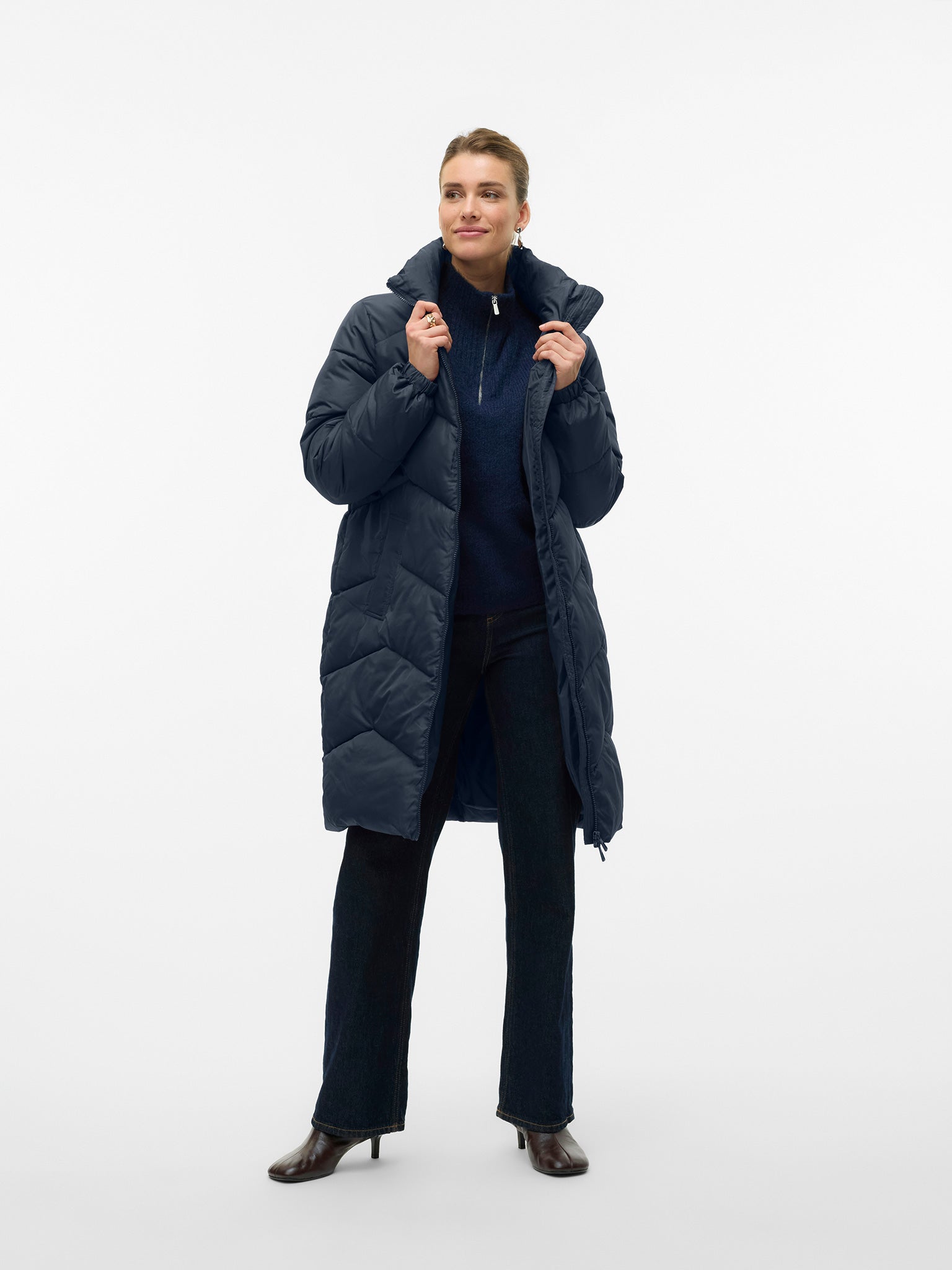 Γυναικείο μπουφάν μακρύ VMLIGARIO COAT 10309840 | 10309840