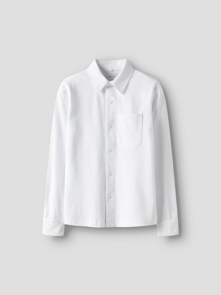 Εφηβικό πουκάμισο NKMRON LS JERSEY SHIRT | 13249227