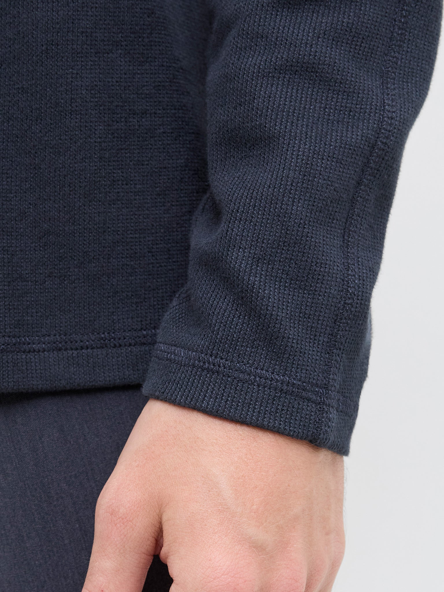 Ανδρική μπλούζα dark navy JPRBLUTYRELL LS HENLEY TEE 12266583 | 12266583
