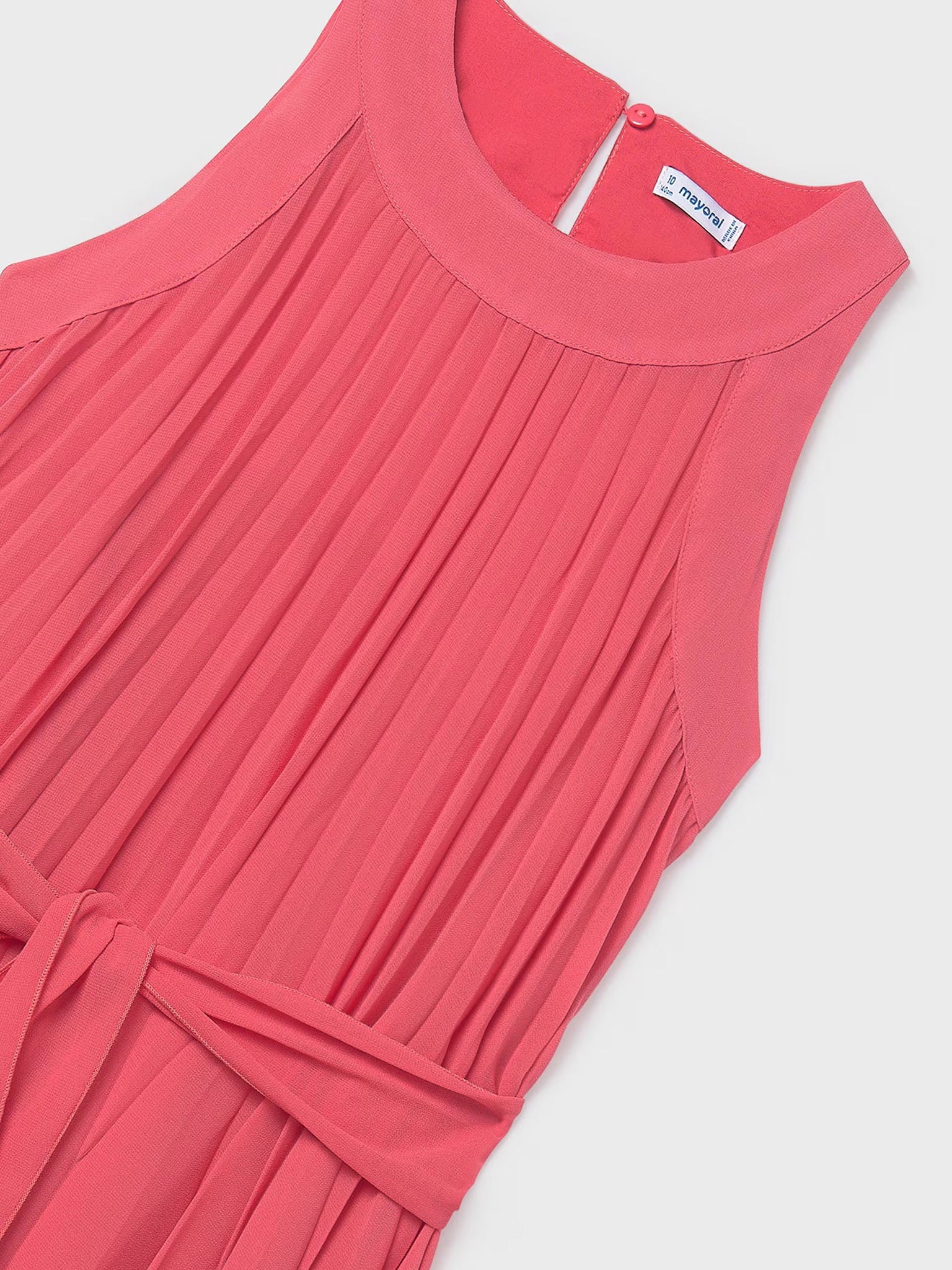 Εφηβικό φόρεμα πλισέ | 26-06908-010