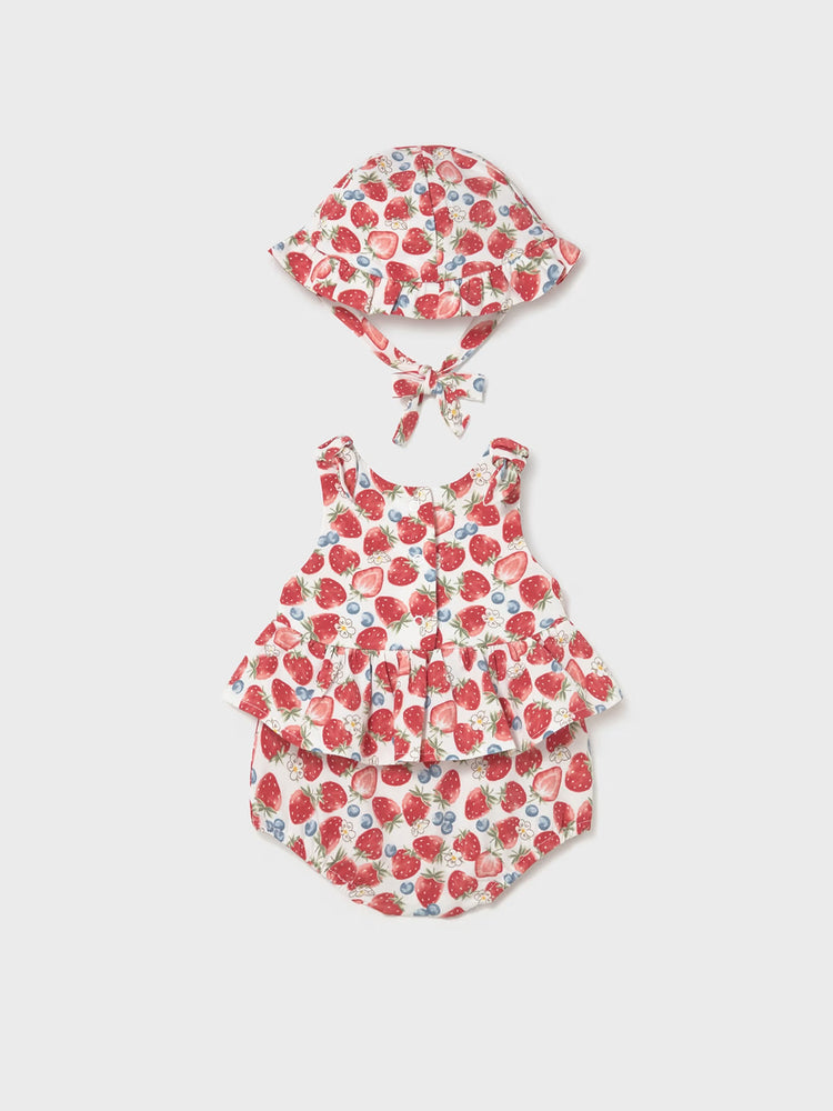 Βρεφικό φορμάκι με καπέλο 26-01632-025 | 26-01632-025