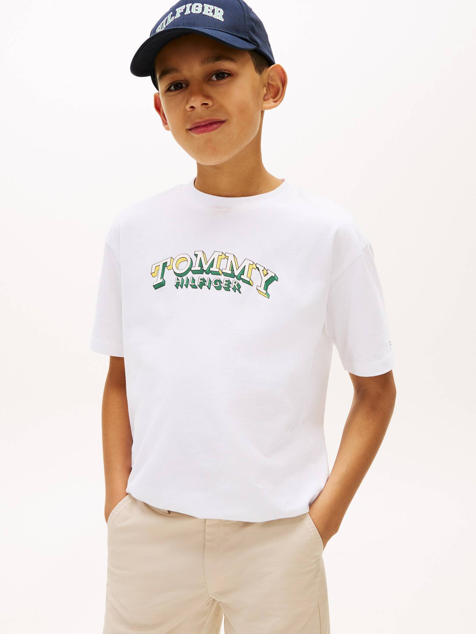 Παιδική μπλούζα μακό 3D GRAPHIC T-SHIRT KB0KB102670K4 | KB0KB102670K4