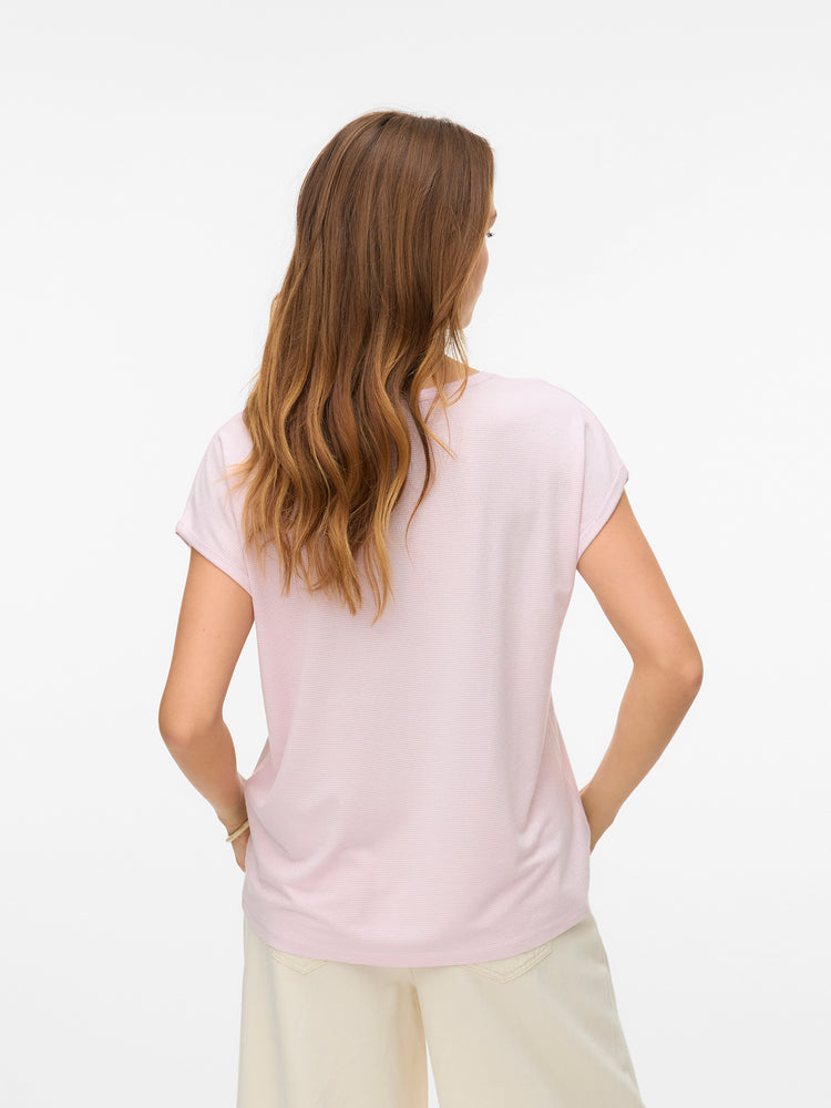 Γυναικεία μπλούζα VMLAVA GLITTER SS TOP STRIPE LX JRS NOOS 10250488 | 10250488