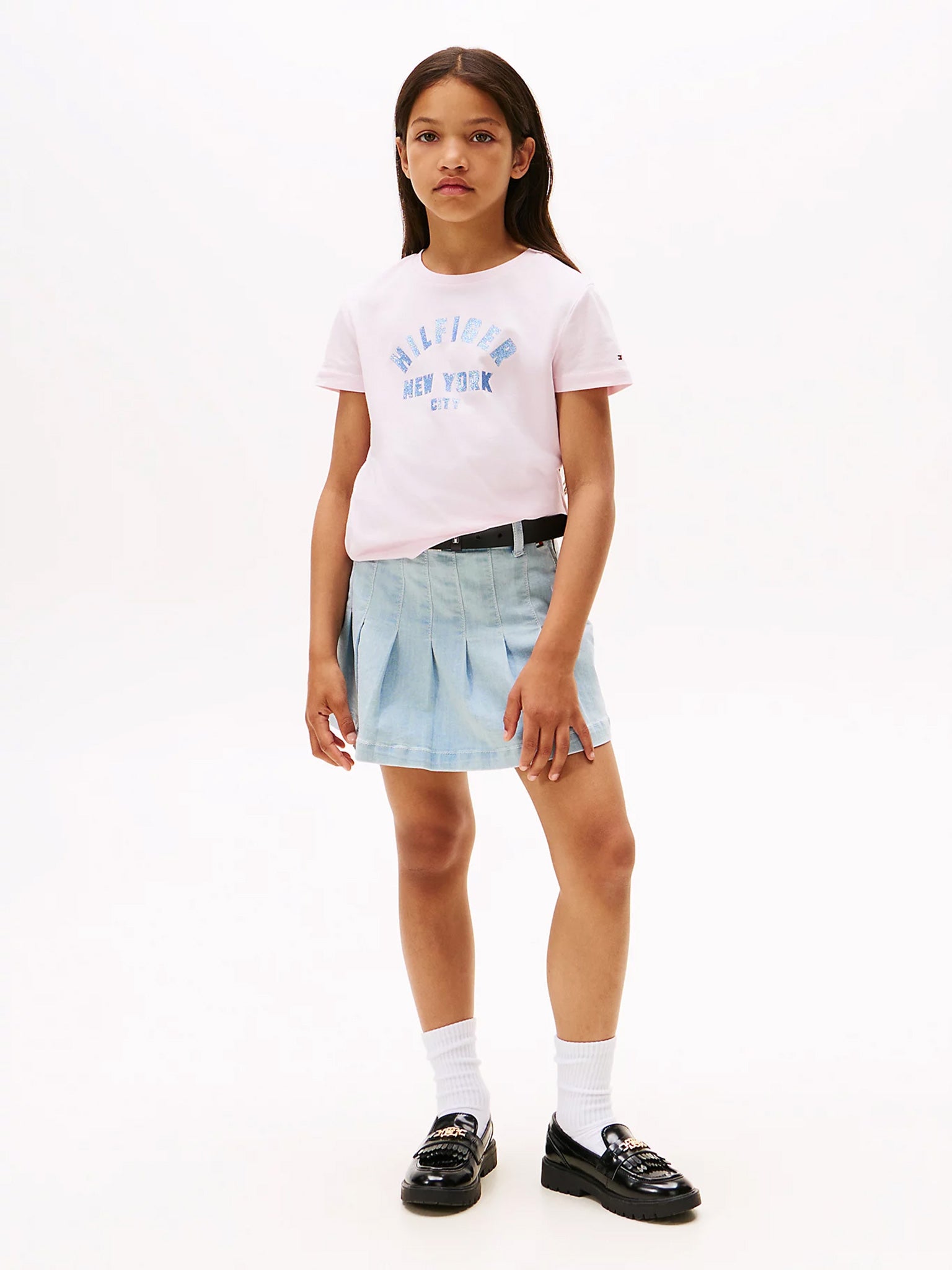 Παιδική μπλούζα μακό HILFIGER GRAPHIC T-SHIRT KG0KG08813TOG | KG0KG08813TOG