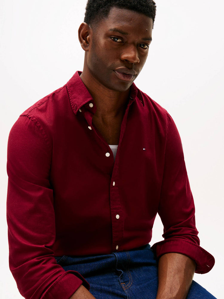 Ανδρικό πουκάμισο FLEX FLANNEL SOLID RF SHIRT MW0MW40469VLP | MW0MW40469VLP