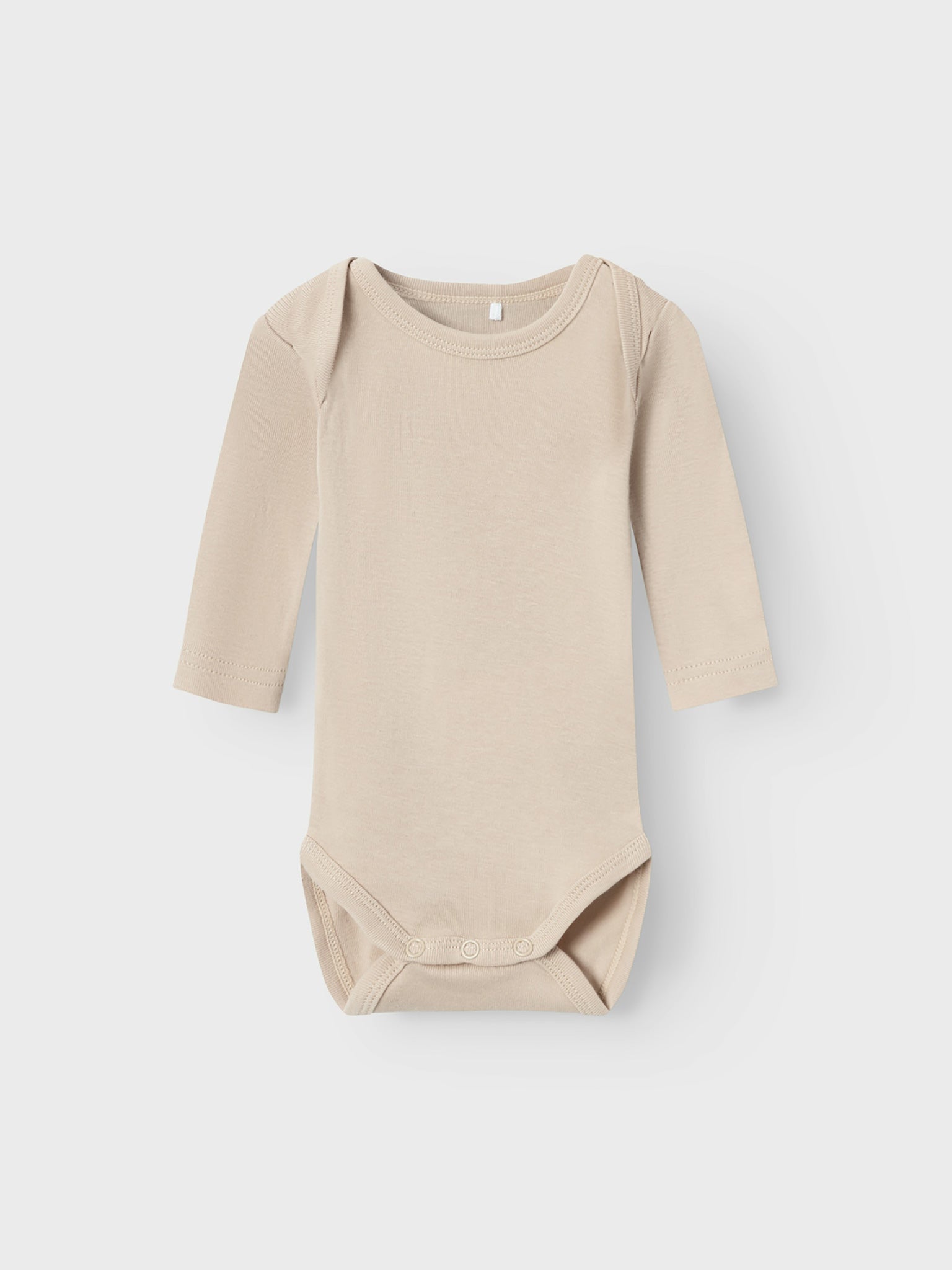 Βρεφικά κορμάκια σετ 2 τεμ  NBNBODY 2P LS BEIGE ANIMAL NOOS 13227037 | 13227037