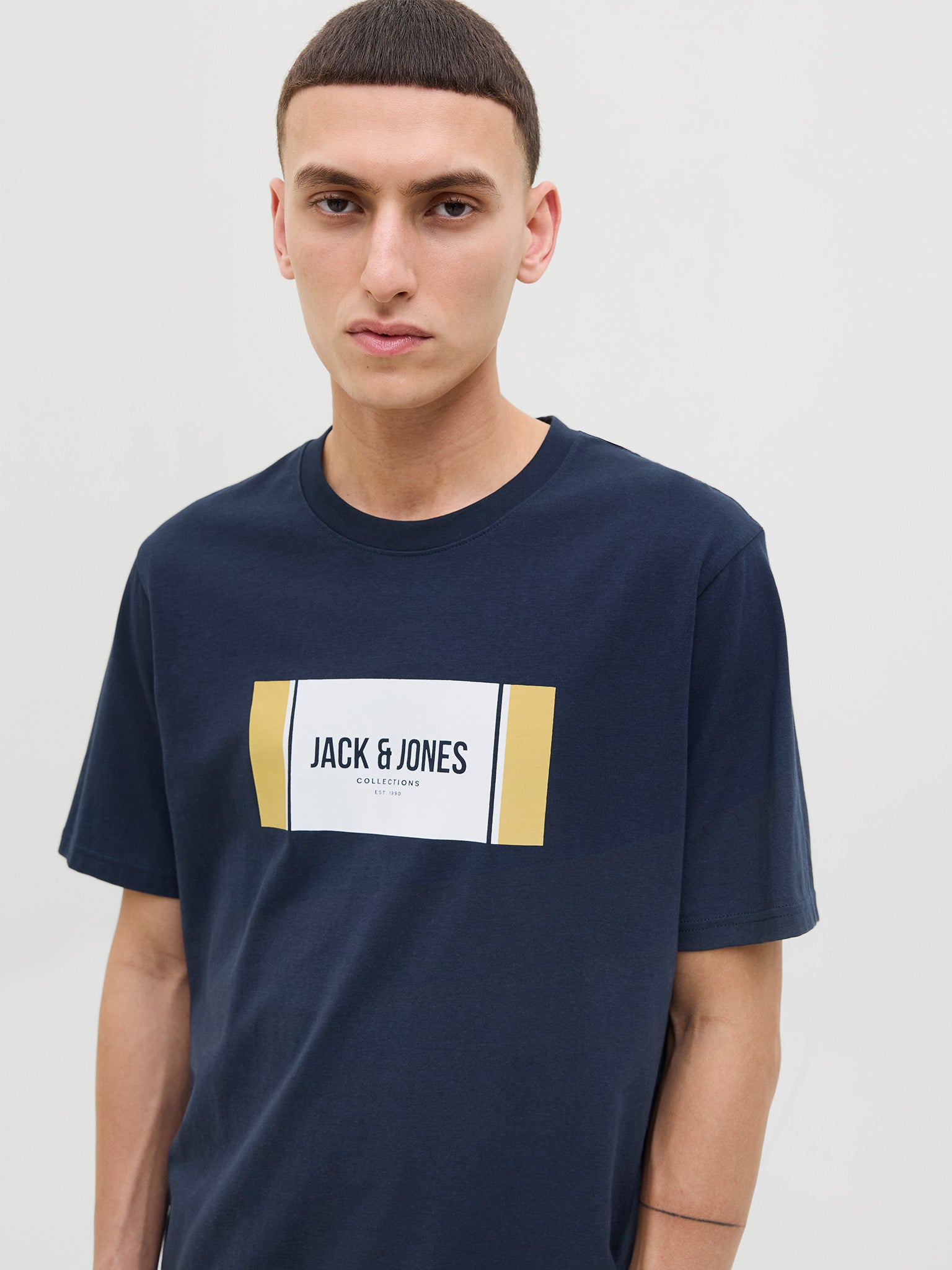 Ανδρικό t-shirt JJHAYATO TEE SS CREW NECK BTS 12278508 | 12278508