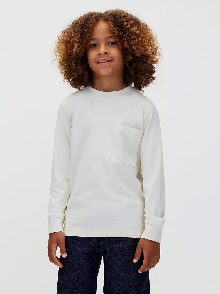 Παιδική μπλούζα μακό CALVIN POCKET LS T-SHIRT LVCKFJA27BCKS | LVCKFJA27BCKS