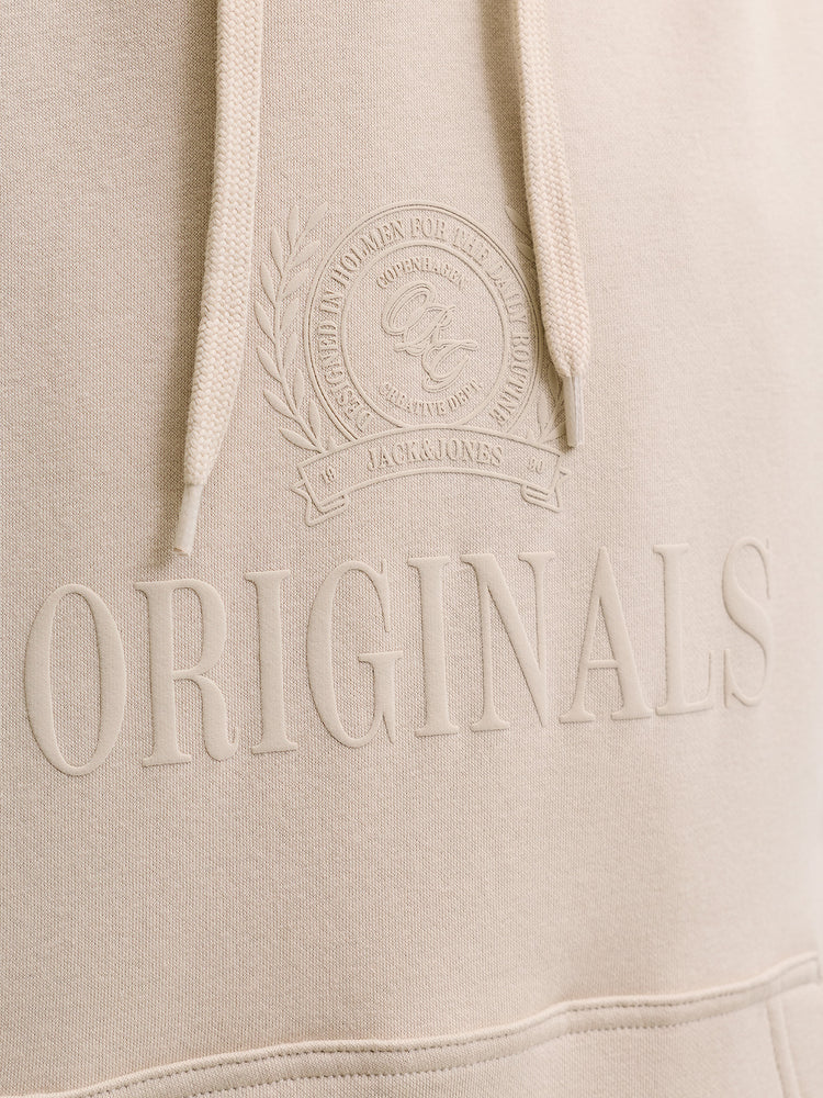 Ανδρική μπλούζα φούτερ JORFREDERIKSBERG MONOGRAM SWEAT HOOD 12300022 | 12300022