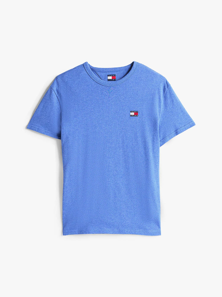 Ανδρικό t-shirt μελανζέ TJM REG BADGE TEE DM0DM20322DSF | DM0DM20322DSF