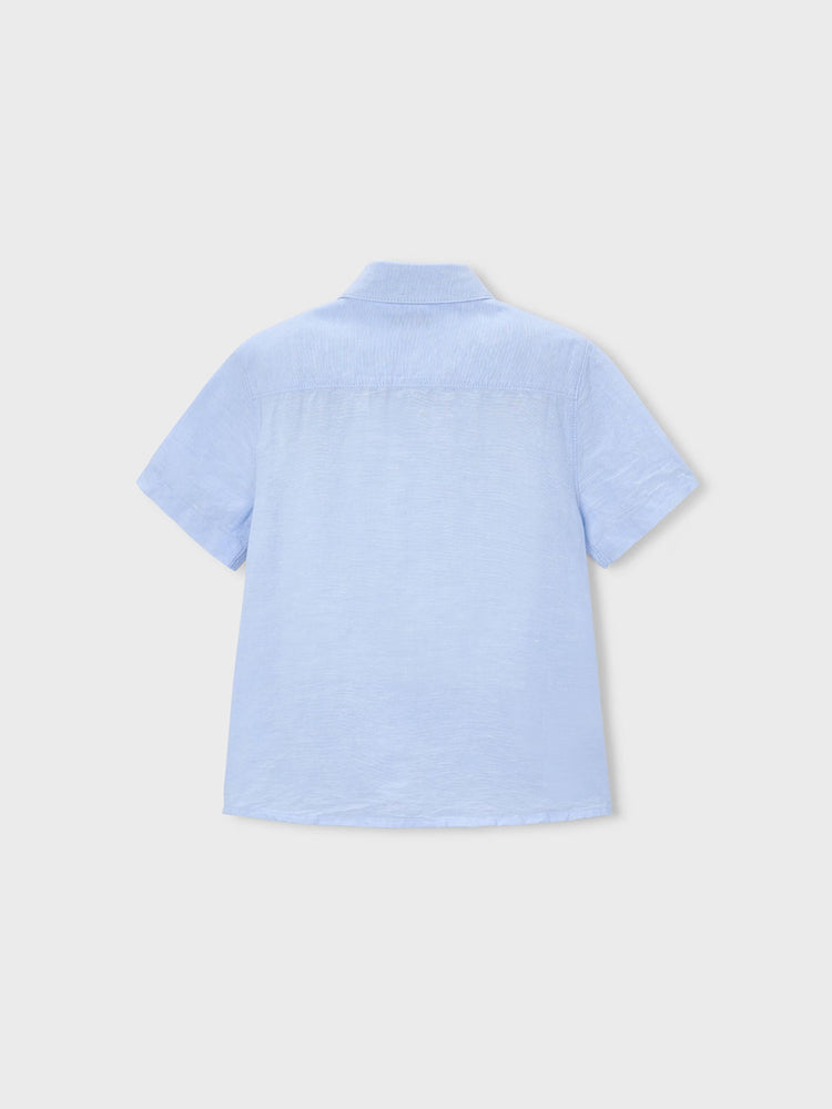 Παιδικό πουκάμισο λινό | 26-03112-012