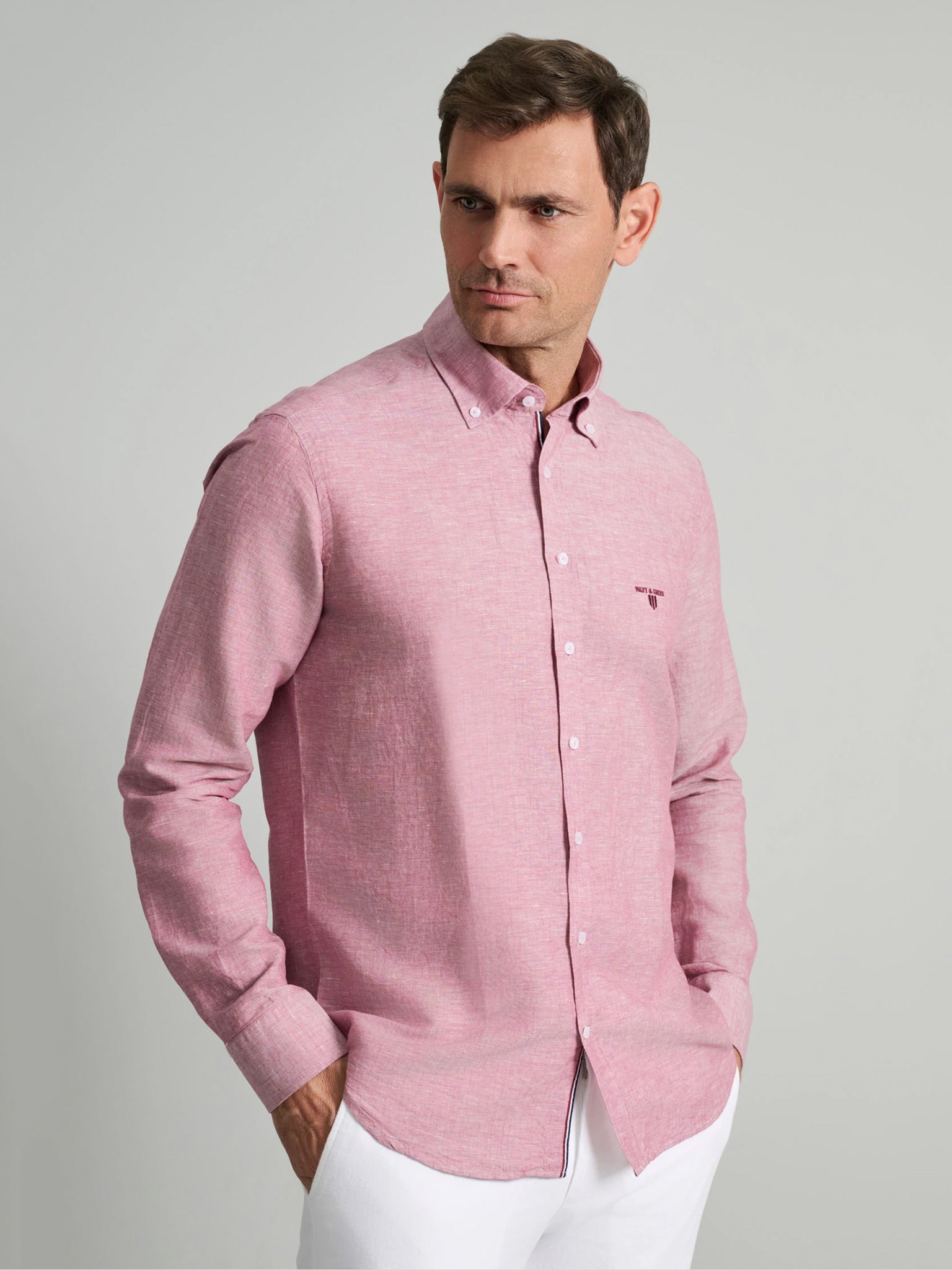Ανδρικό πουκάμισο dry rose 24NG.SF010/1B | 24NG.SF010/1B