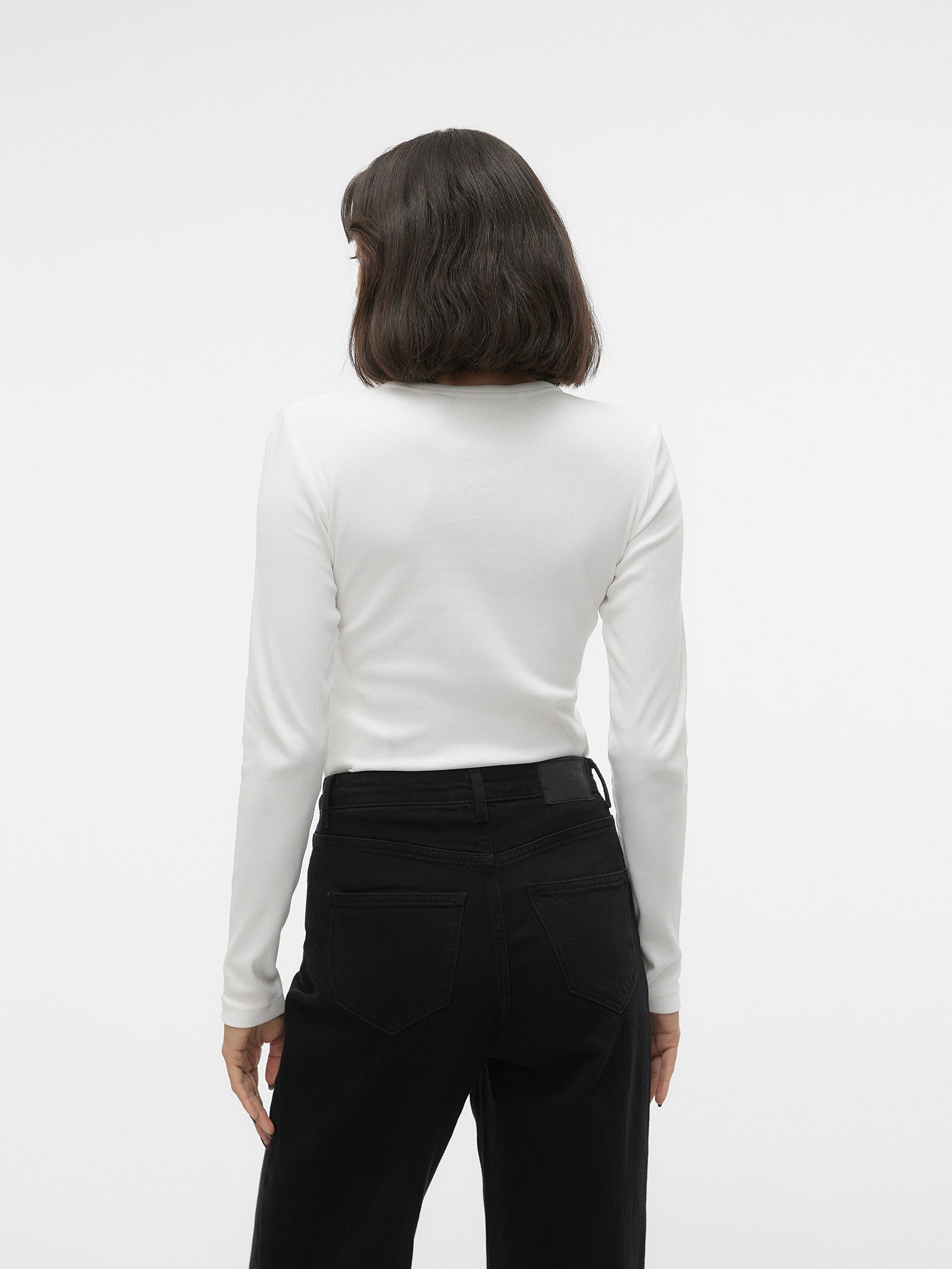 Γυναικεία μπλούζα ριπ VMCHLOE LS SHORT TOP JRS NOOS 10306897 | 10306897