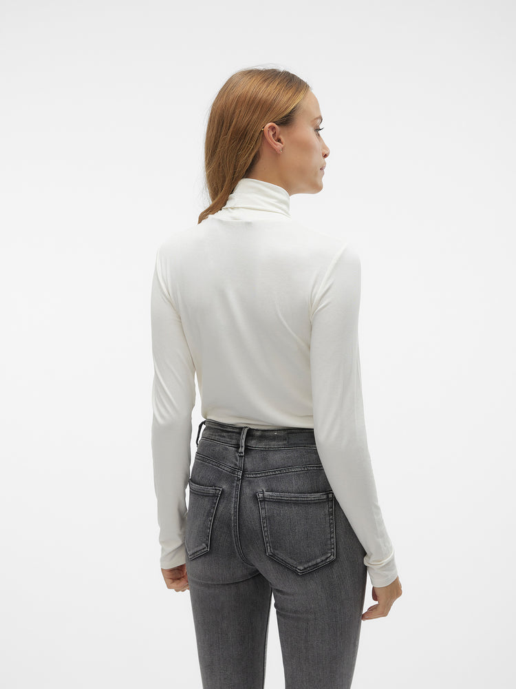 Γυναικεία μπλούζα VMALBERTE LS ROLLNECK TOP JRS NOOS 10293803 | 10293803