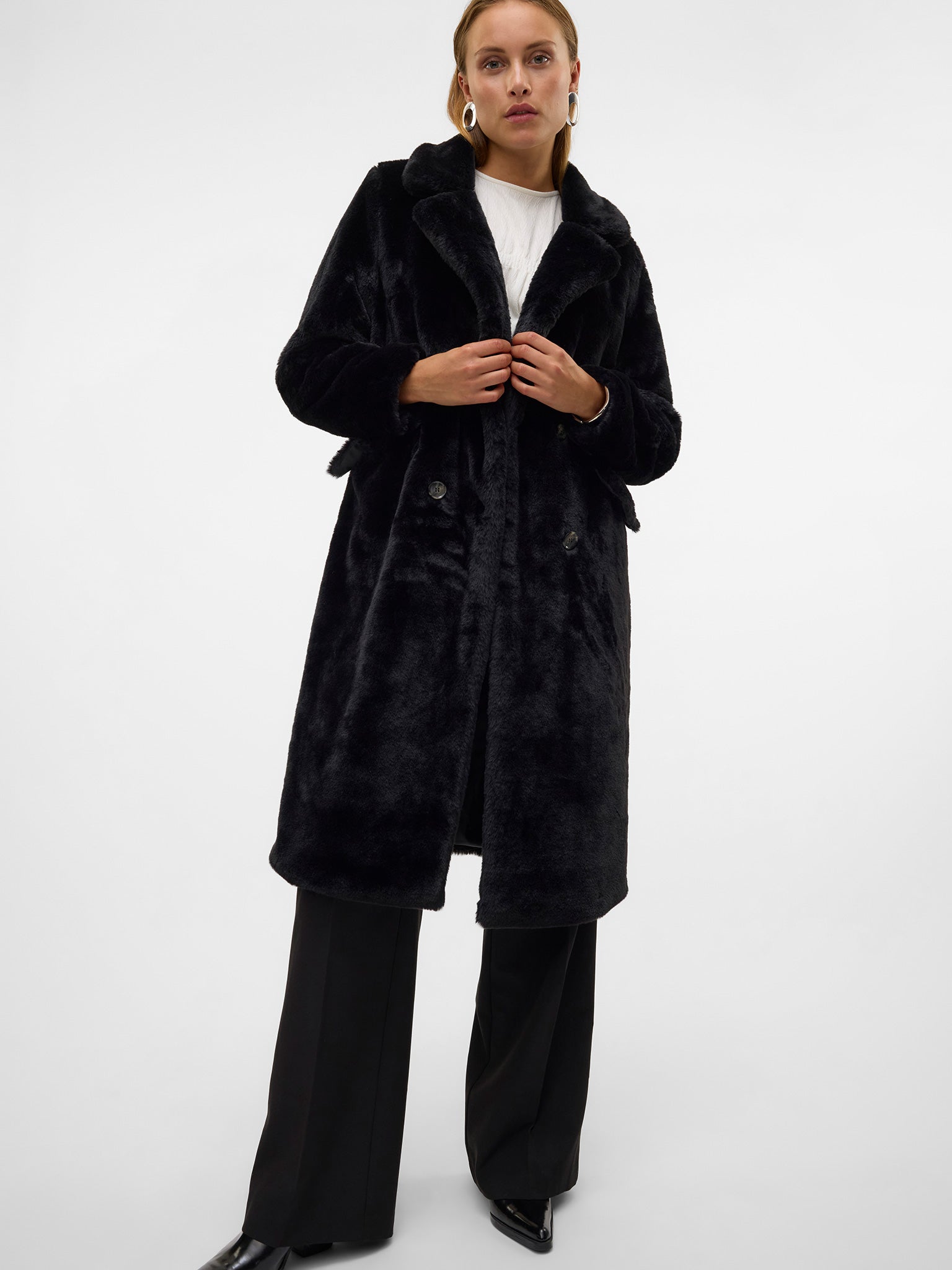 Γυναικεία παλτό γούνινο VMSONJAELLY LONG FAKE FUR COAT GA BOOS 10310298 | 10310298