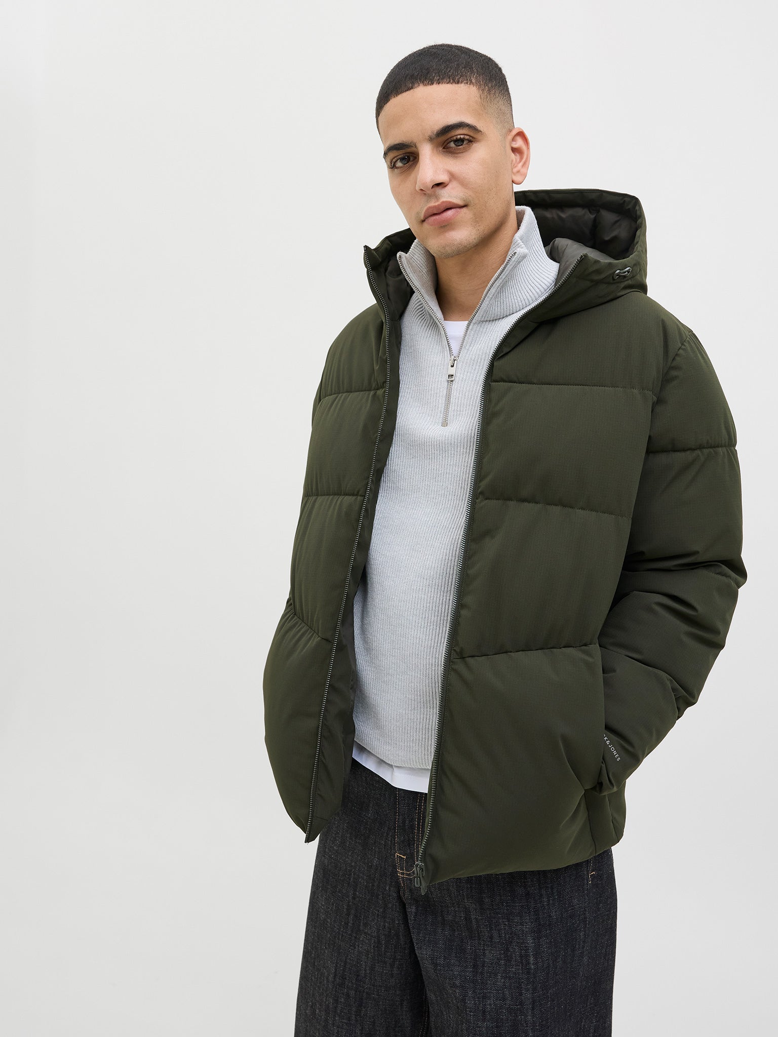 Ανδρικό μπουφάν puffer JJGLOBAL PUFFER JACKET 12283517 | 12283517