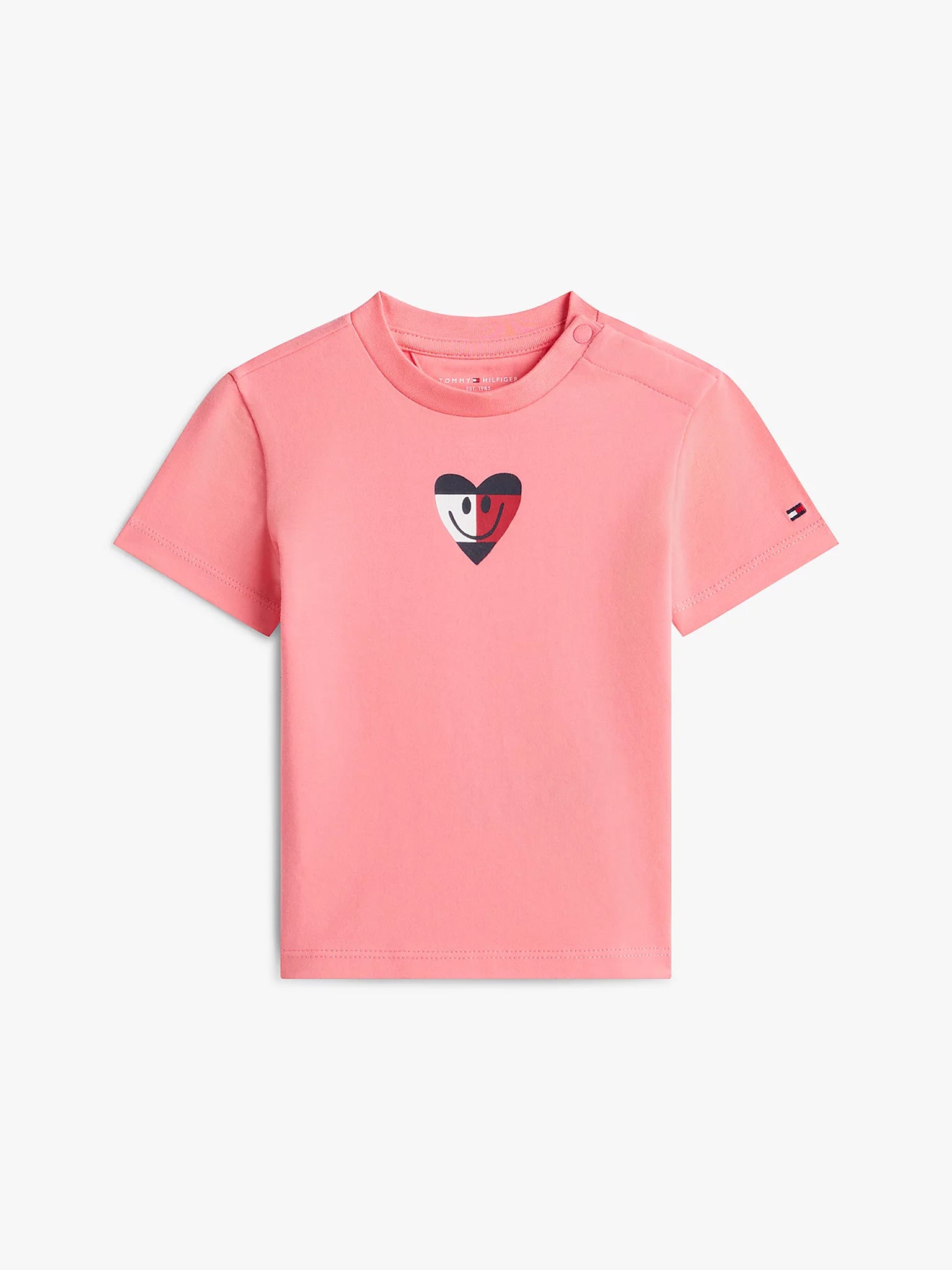 Βρεφική μπλούζα μακό FLAG SMILE TEE S/S KN0KN02355TIE | KN0KN02355TIE